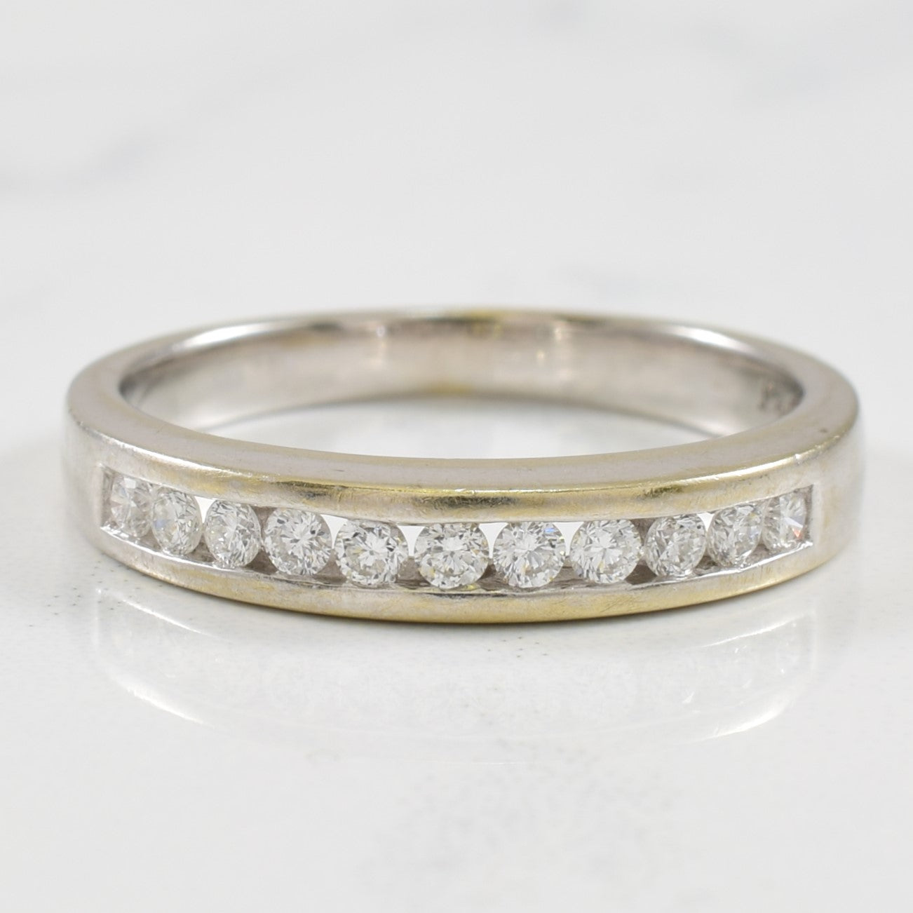Channel Set Diamond Band | 0.22ctw | SZ 6 |