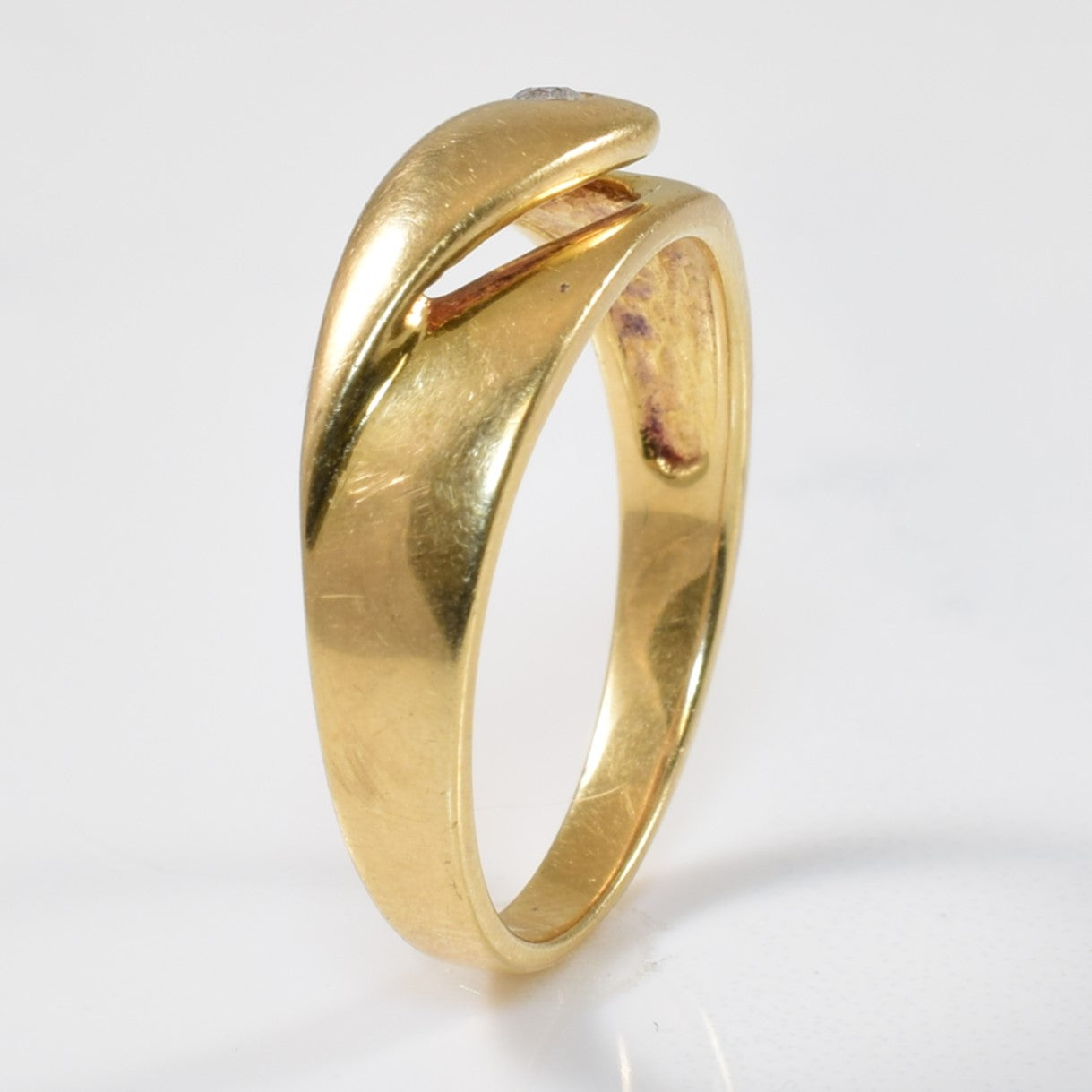 Flush Set Diamond Ring | 0.03ct | SZ 6.75 |