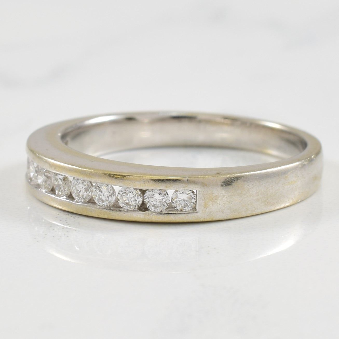 Channel Set Diamond Band | 0.22ctw | SZ 6 |