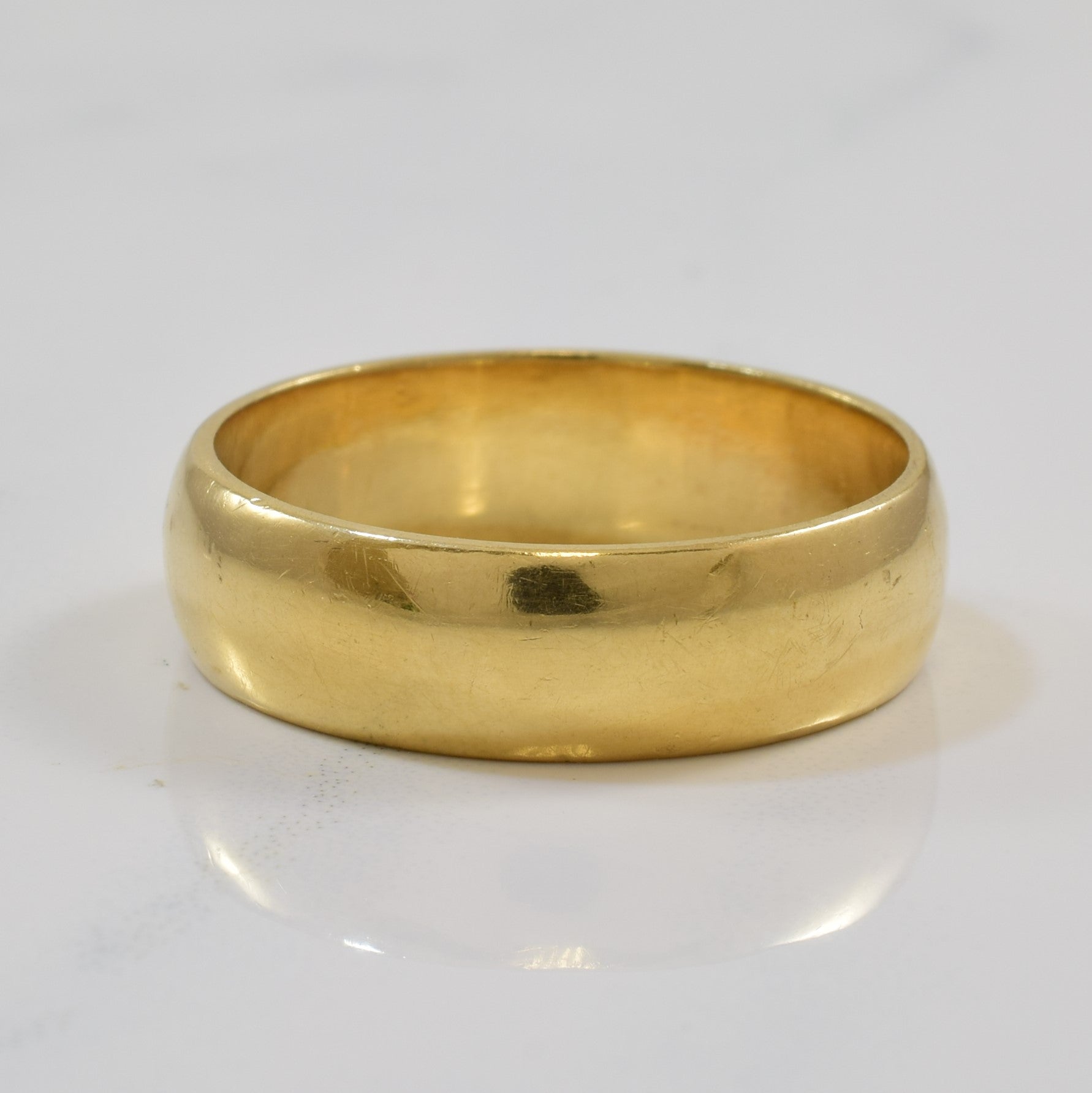 Classic Yellow Gold Band | SZ 13.25 |