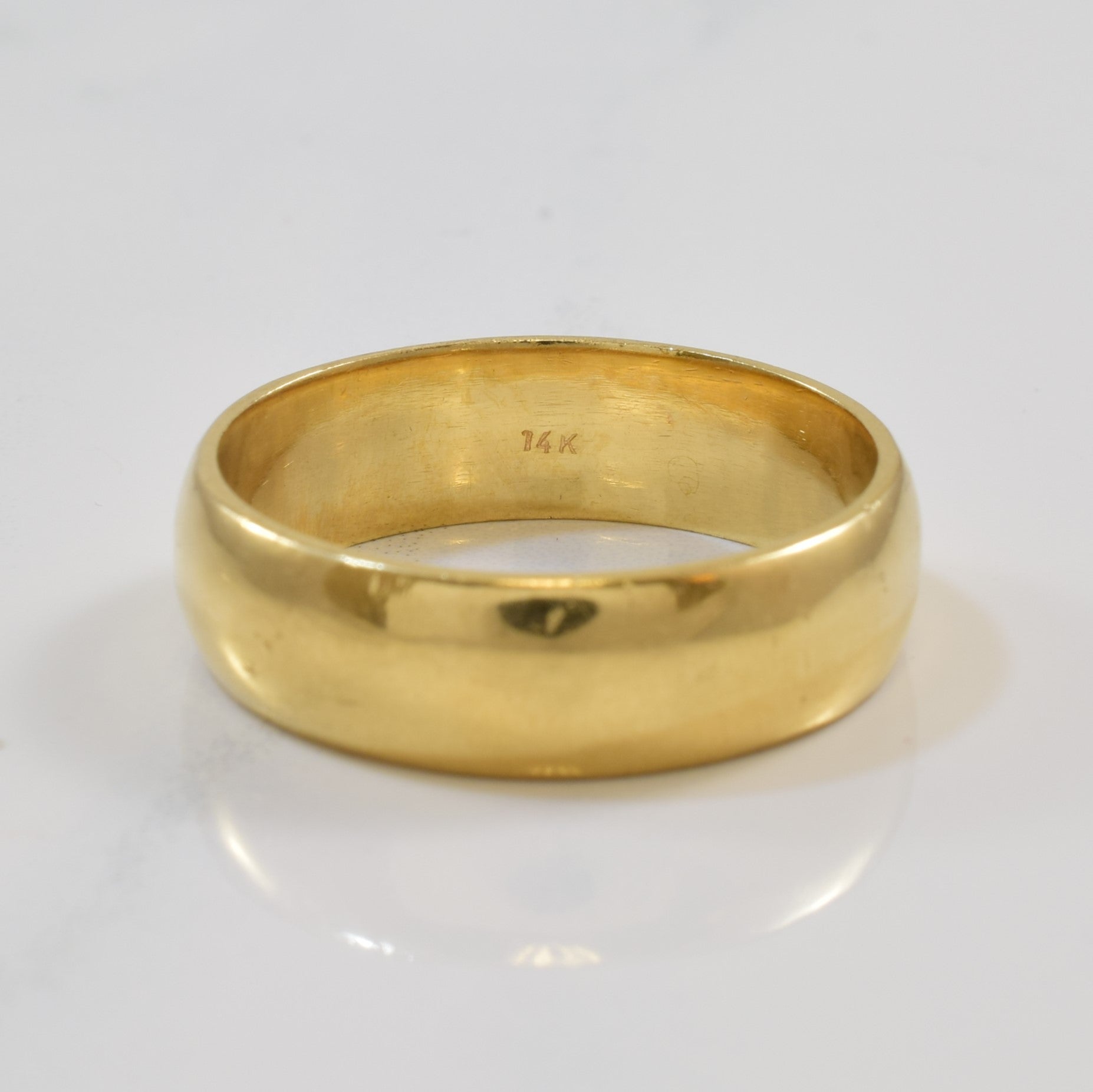 Classic Yellow Gold Band | SZ 13.25 |