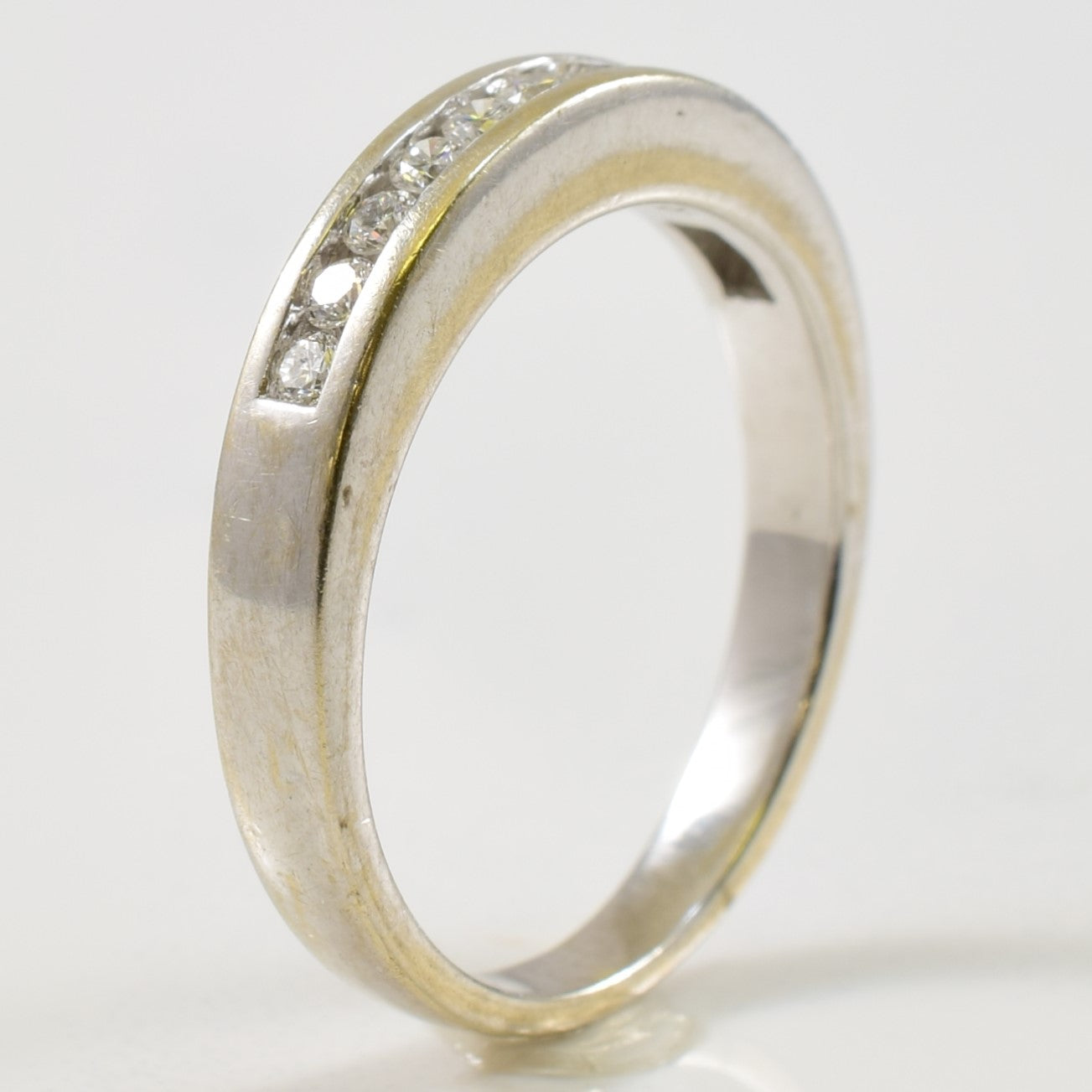 Channel Set Diamond Band | 0.22ctw | SZ 6 |