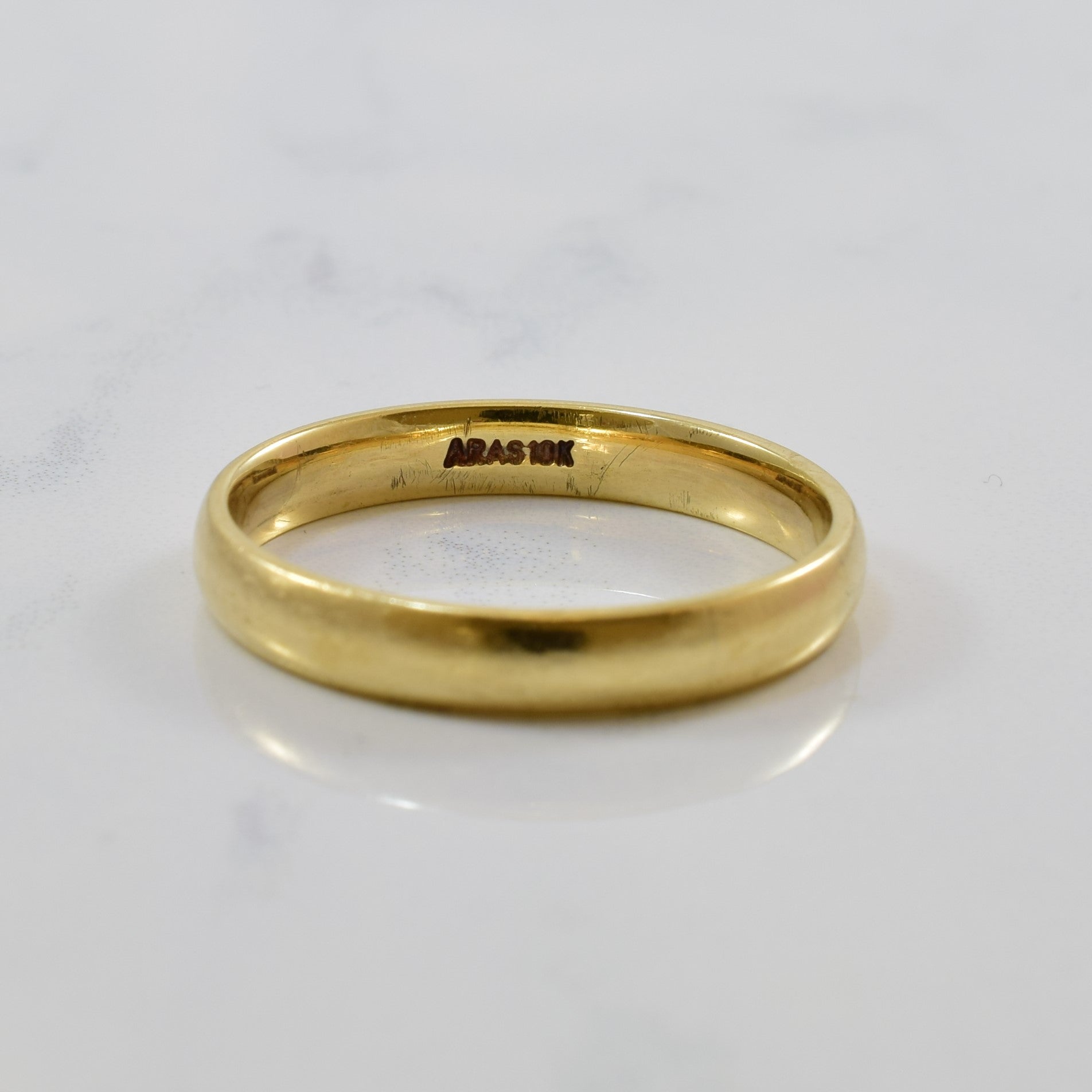 Classic Yellow Gold Band | SZ 12.25 |