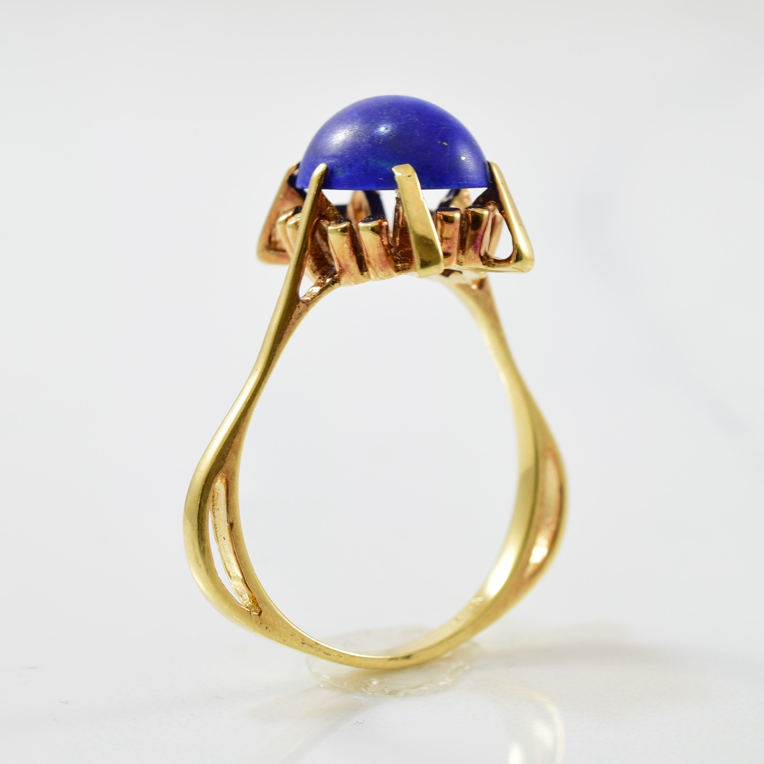 Lapis Lazuli Cabochon Ring | 3.50ct | SZ 8.75 |