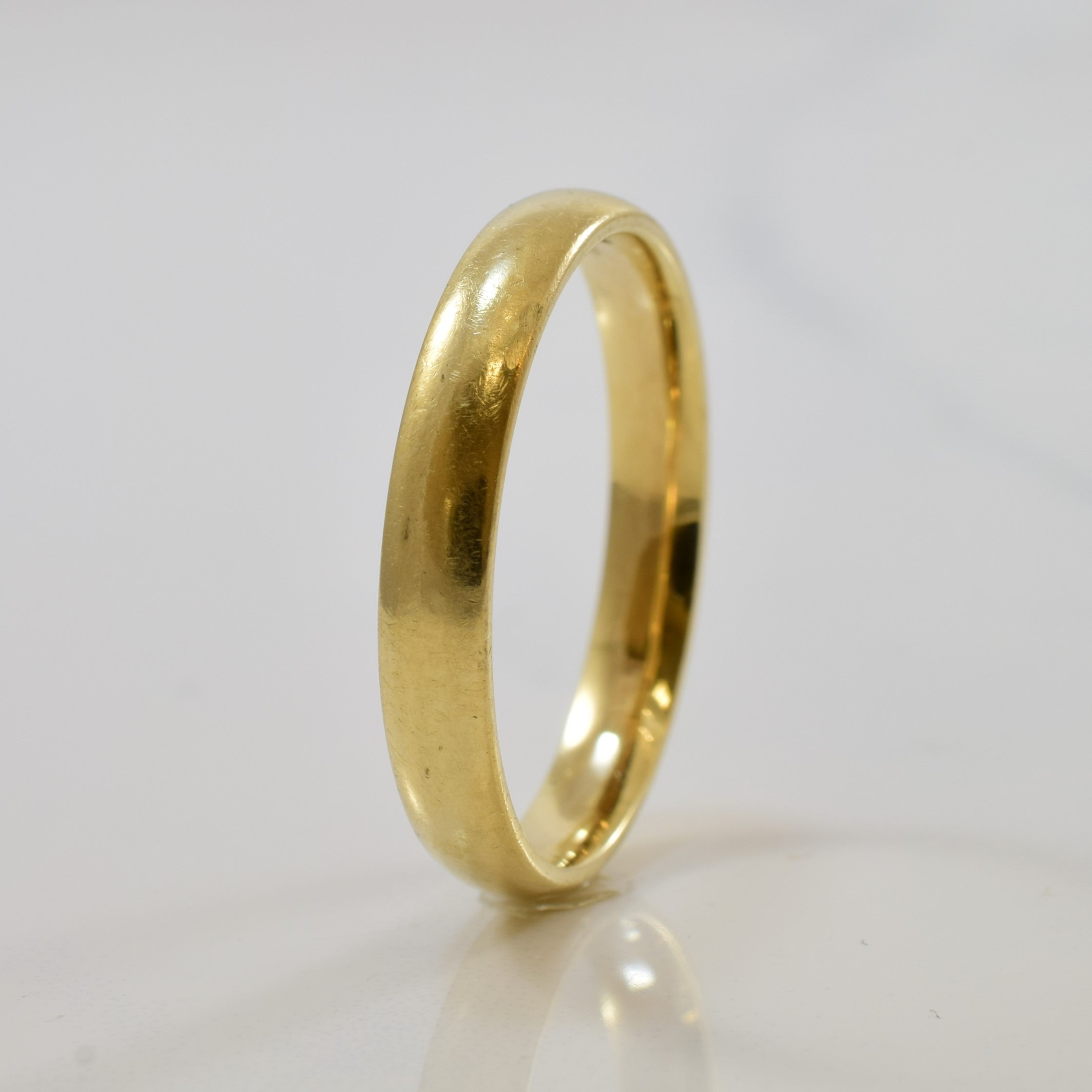 Classic Yellow Gold Band | SZ 12.25 |