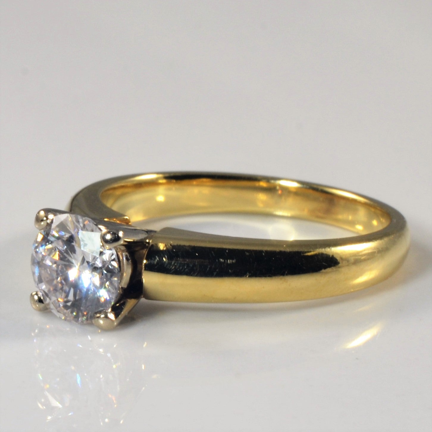 Classic Solitaire Diamond Ring | 0.79ct | SZ 6 |