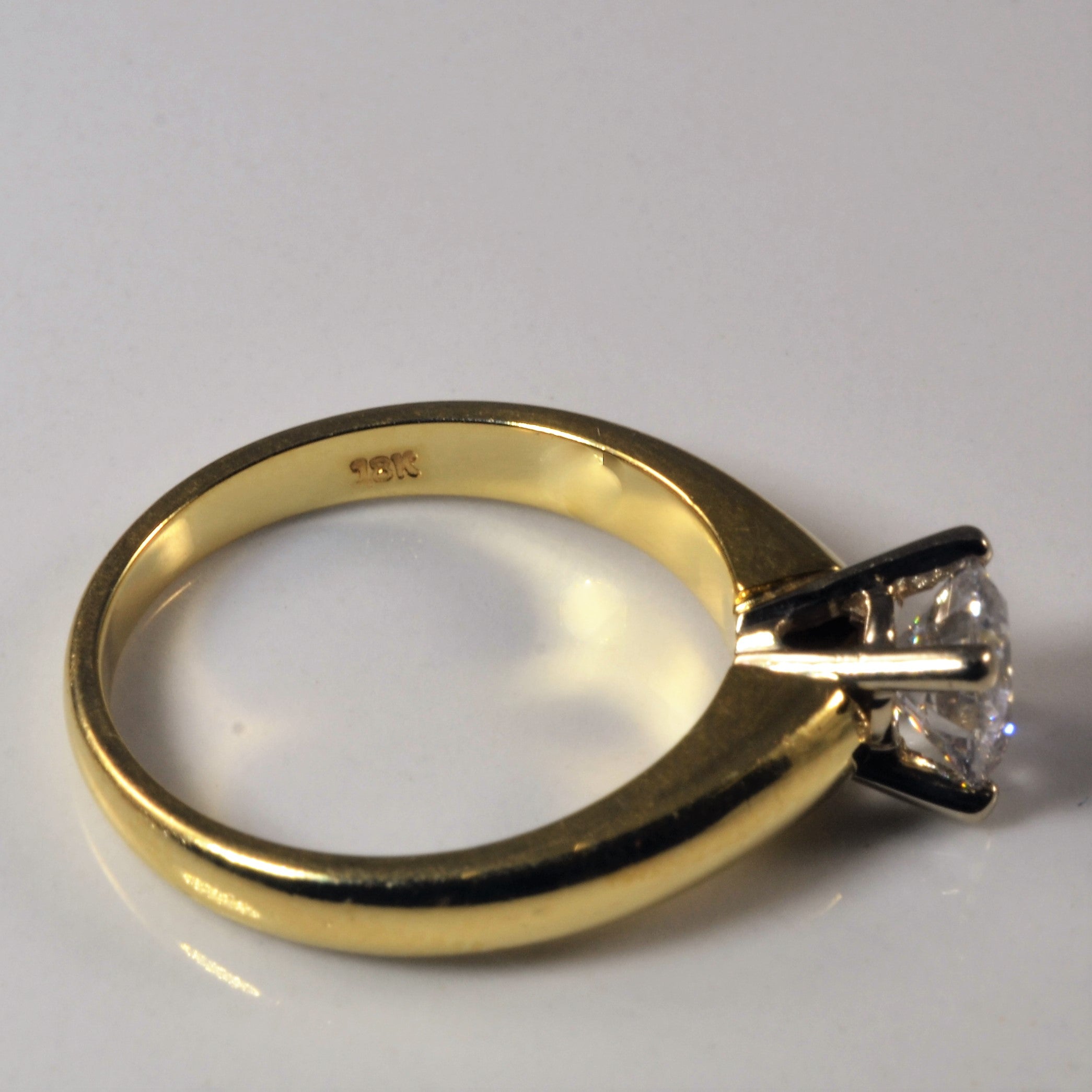 Classic Solitaire Diamond Ring | 0.79ct | SZ 6 |