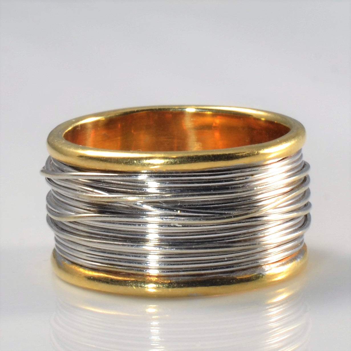 Two Tone Gold Wrap Band | SZ 5.25 |