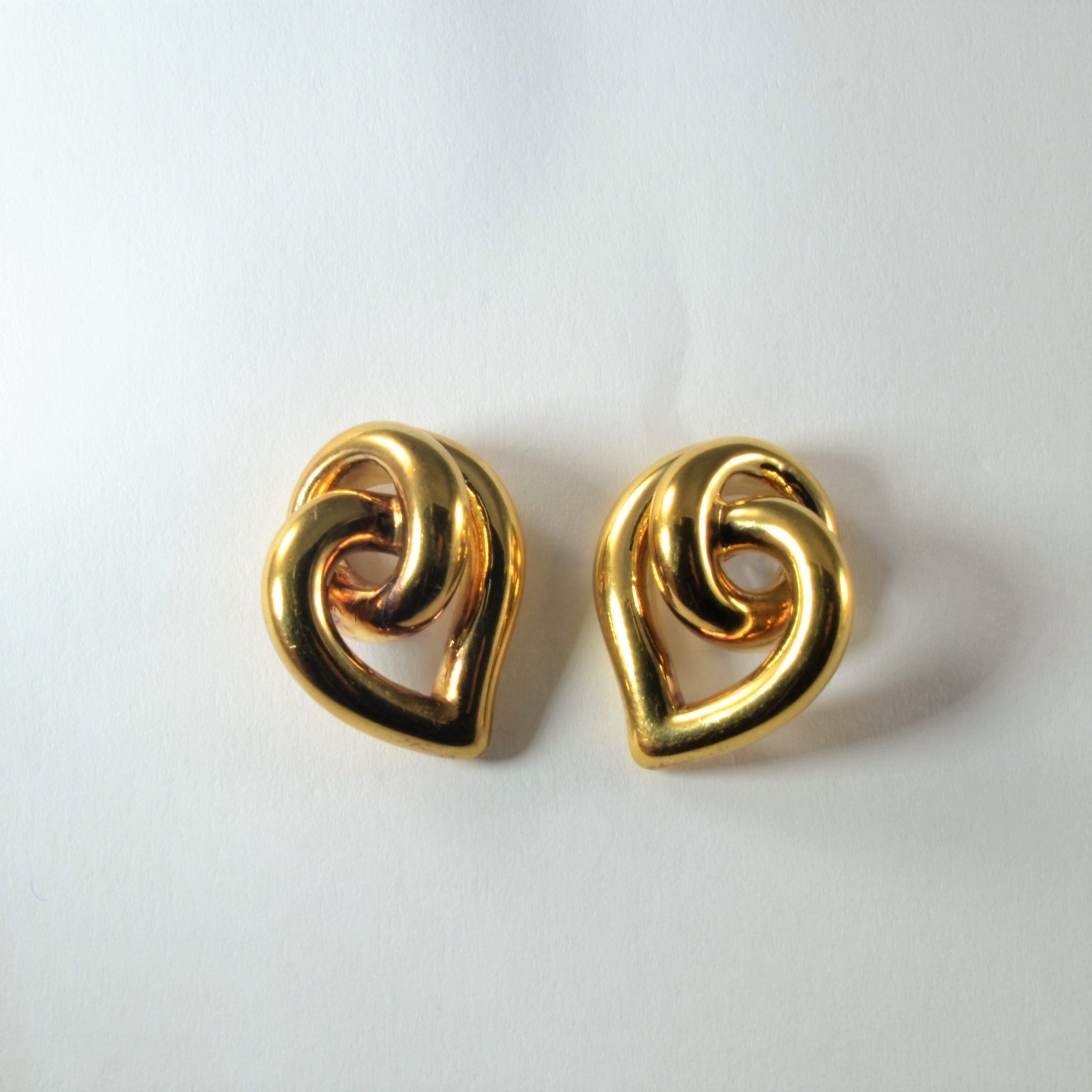 Birks' Interlocking Gold Earrings |
