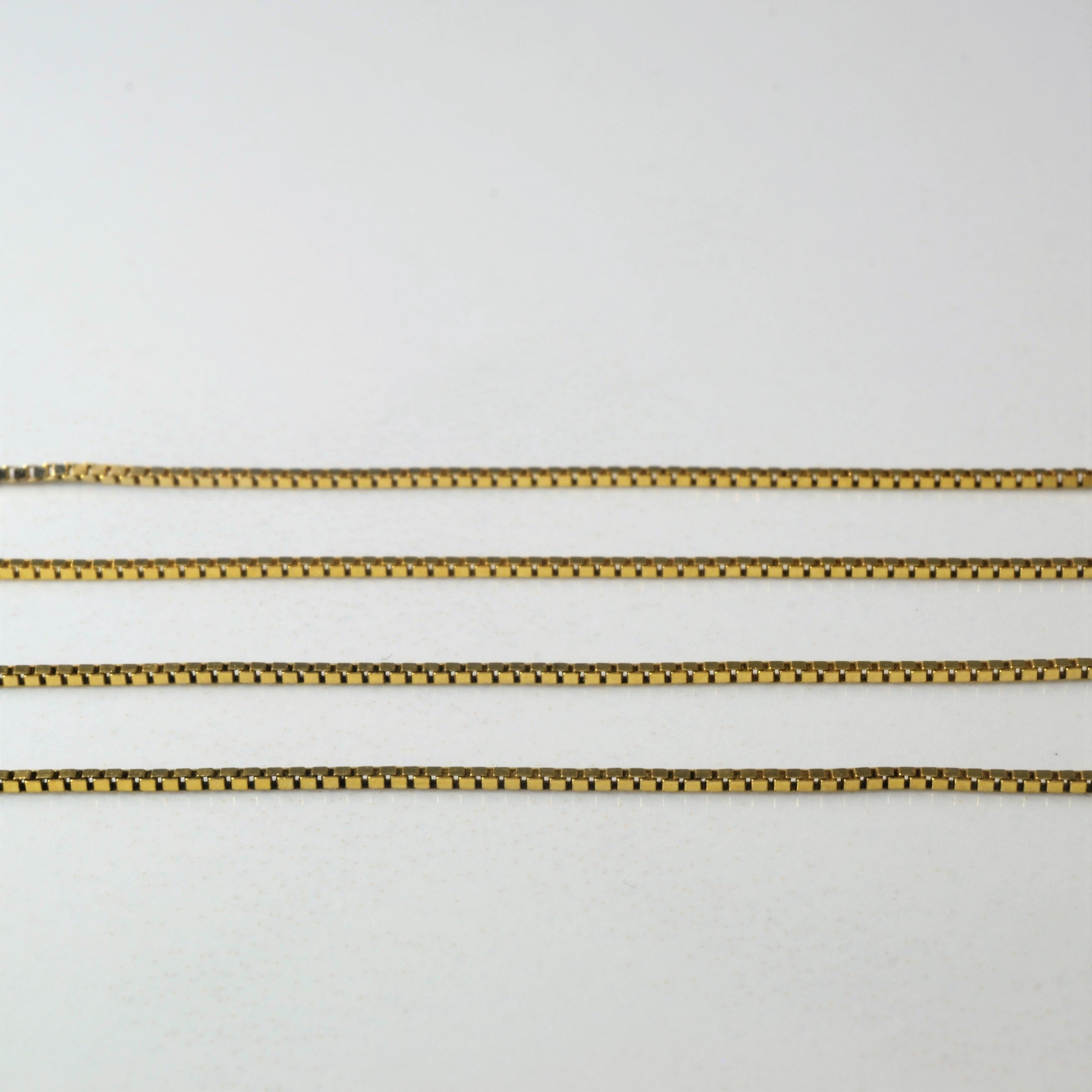 Yellow Gold Swan Pendant Necklace | 18"|