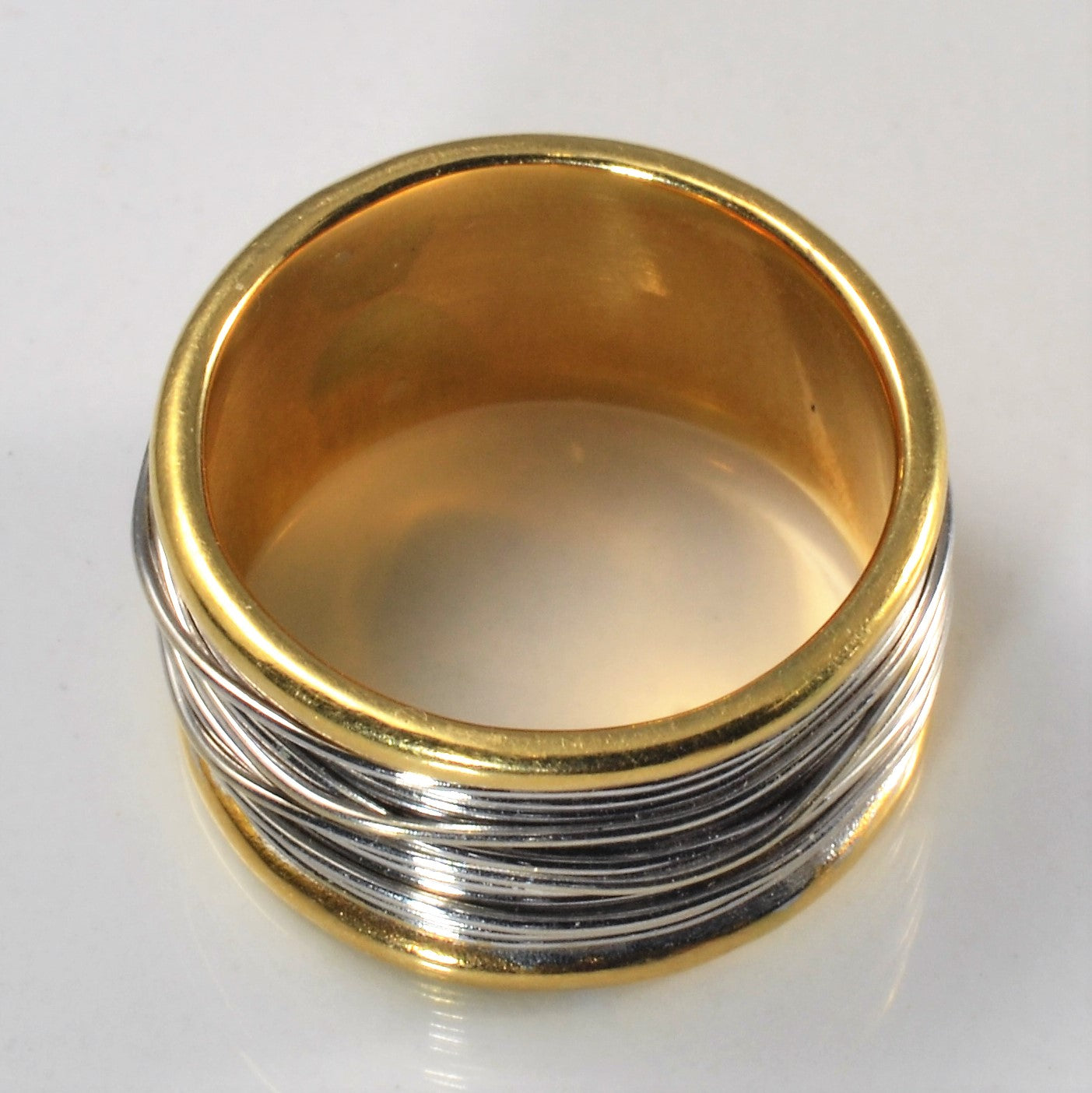 Two Tone Gold Wrap Band | SZ 5.25 |