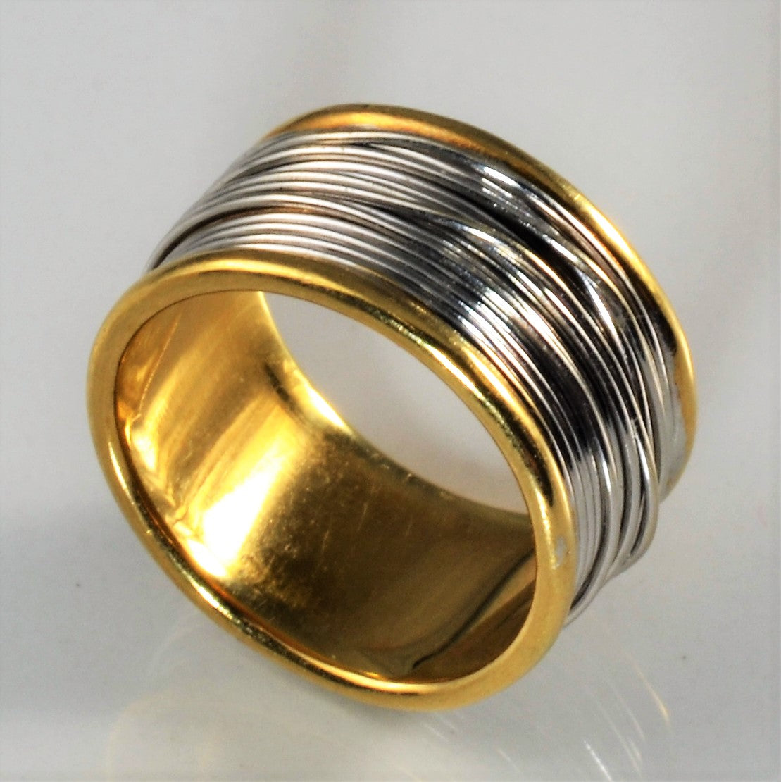 Two Tone Gold Wrap Band | SZ 5.25 |