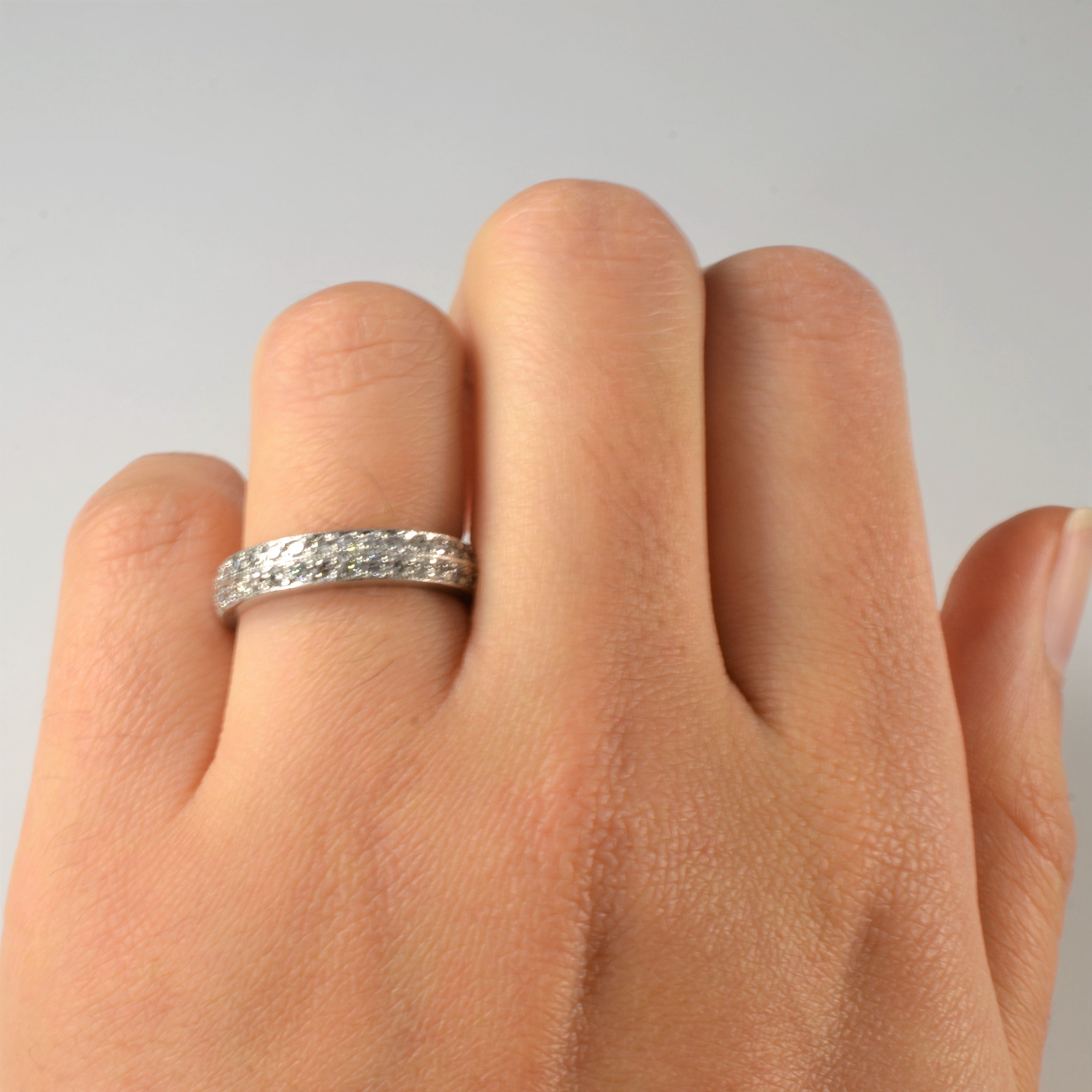 Platinum Diamond Band | 0.45ctw | SZ 5.5 |