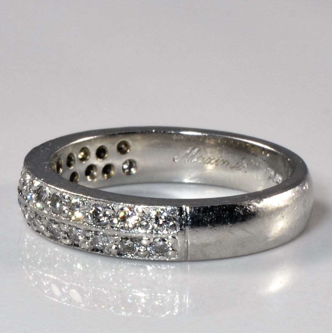 Platinum Diamond Band | 0.45ctw | SZ 5.5 |