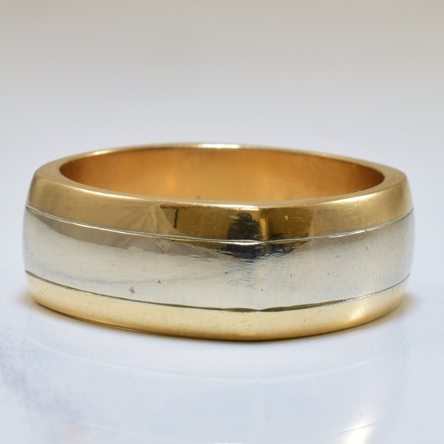 Soft Square Two Tone Band | SZ 9.75 |