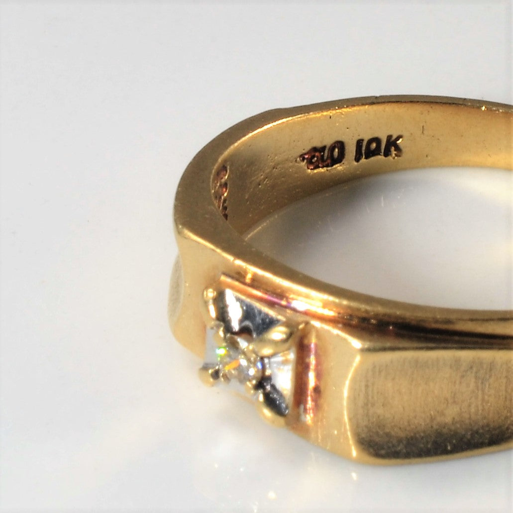 Solitaire Diamond Ring | 0.05ct | SZ 8.5 |