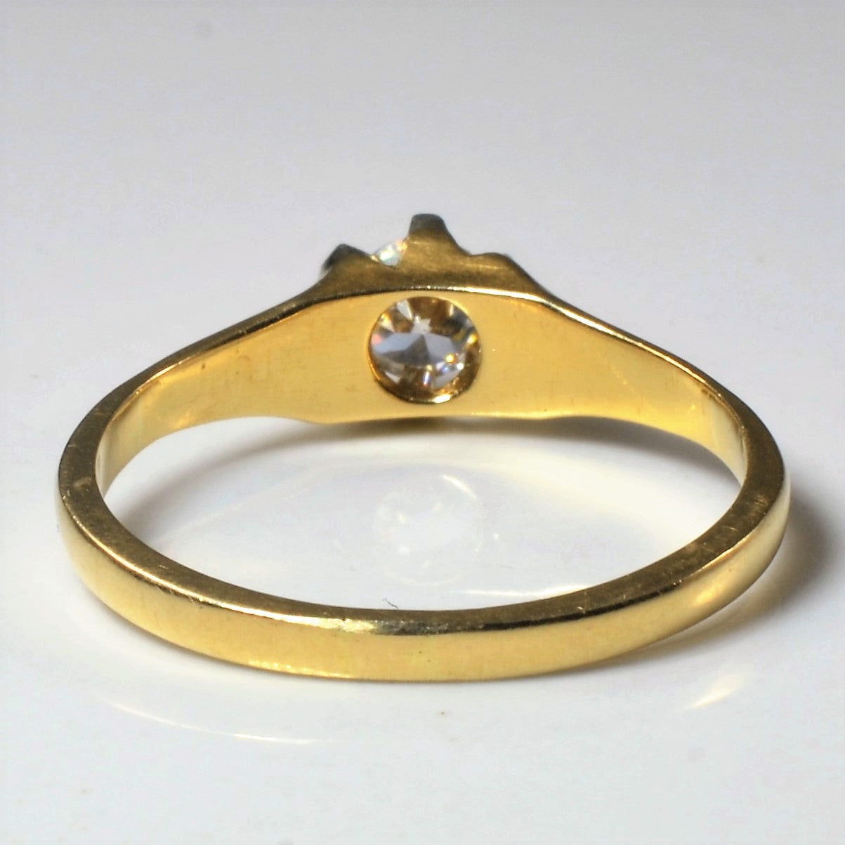 Old European Solitiare Diamond Ring | 0.28ct | SZ 6.75 |