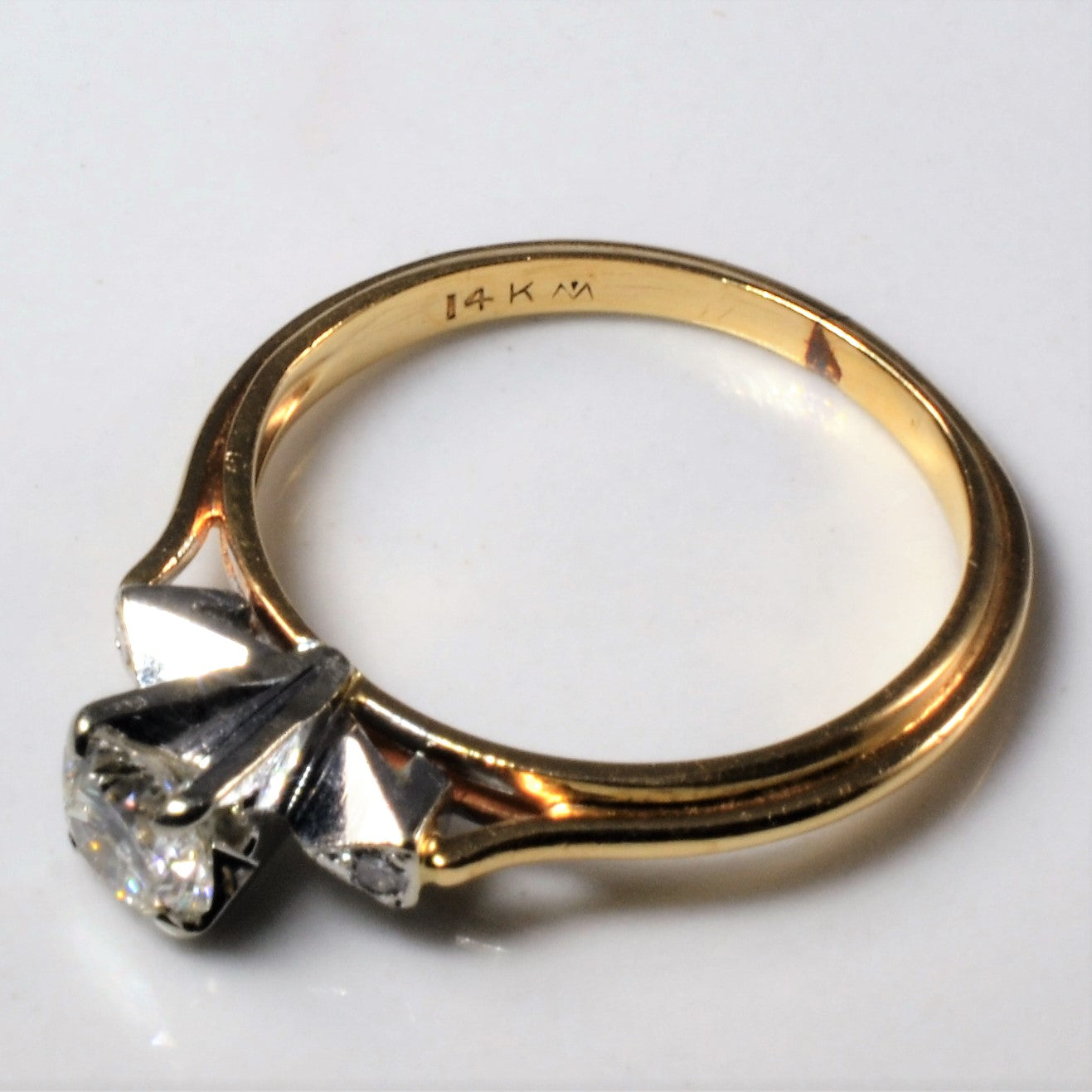 Three Stone Diamond Ring | 0.40ctw | SZ 4.75 |