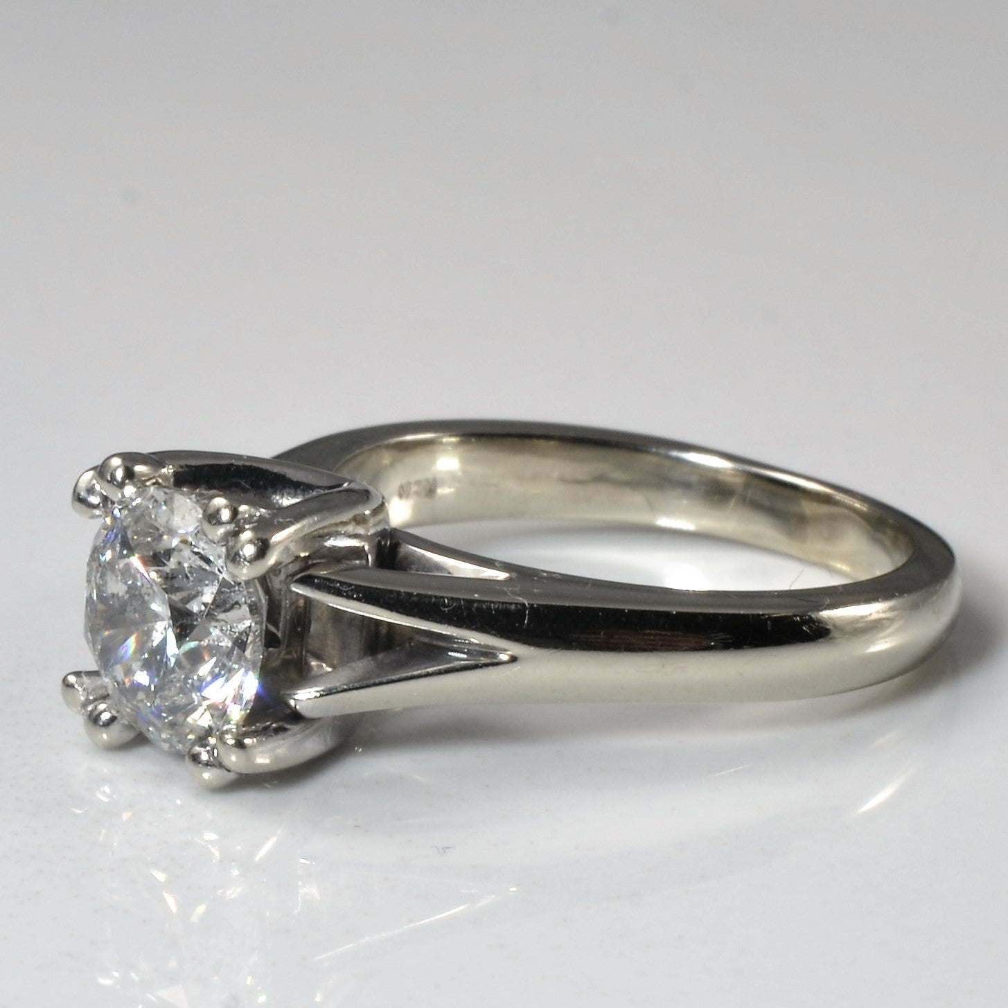 Double Prong Split Shank Engagement Ring | 1.45ct | SZ 5.5 |