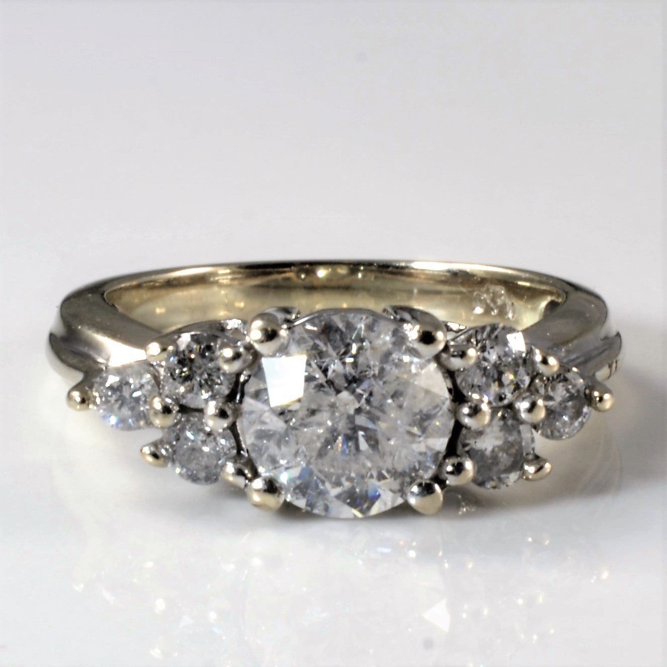 Bague de fiançailles Misty Diamond Cluster | 1,85 ct | Taille 6 |
