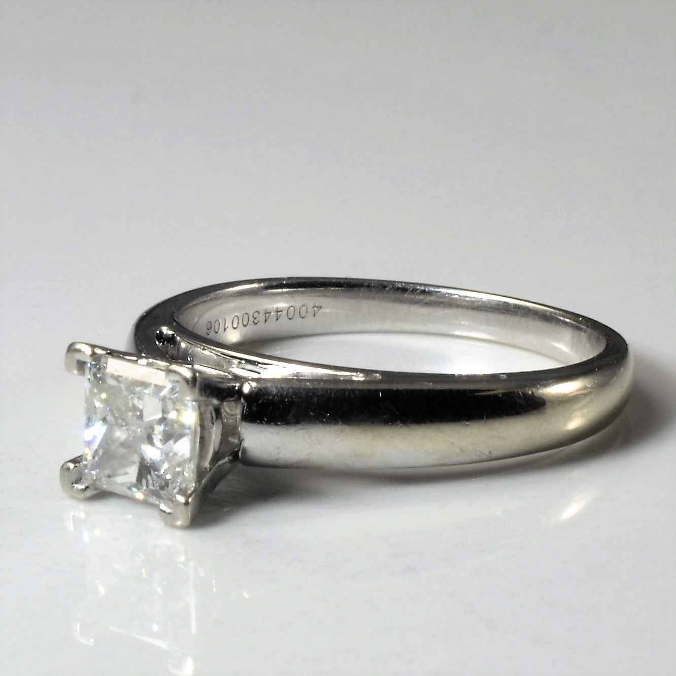 Solitaire Princess Diamond Engagement Ring | 0.93ct | SZ 7 |