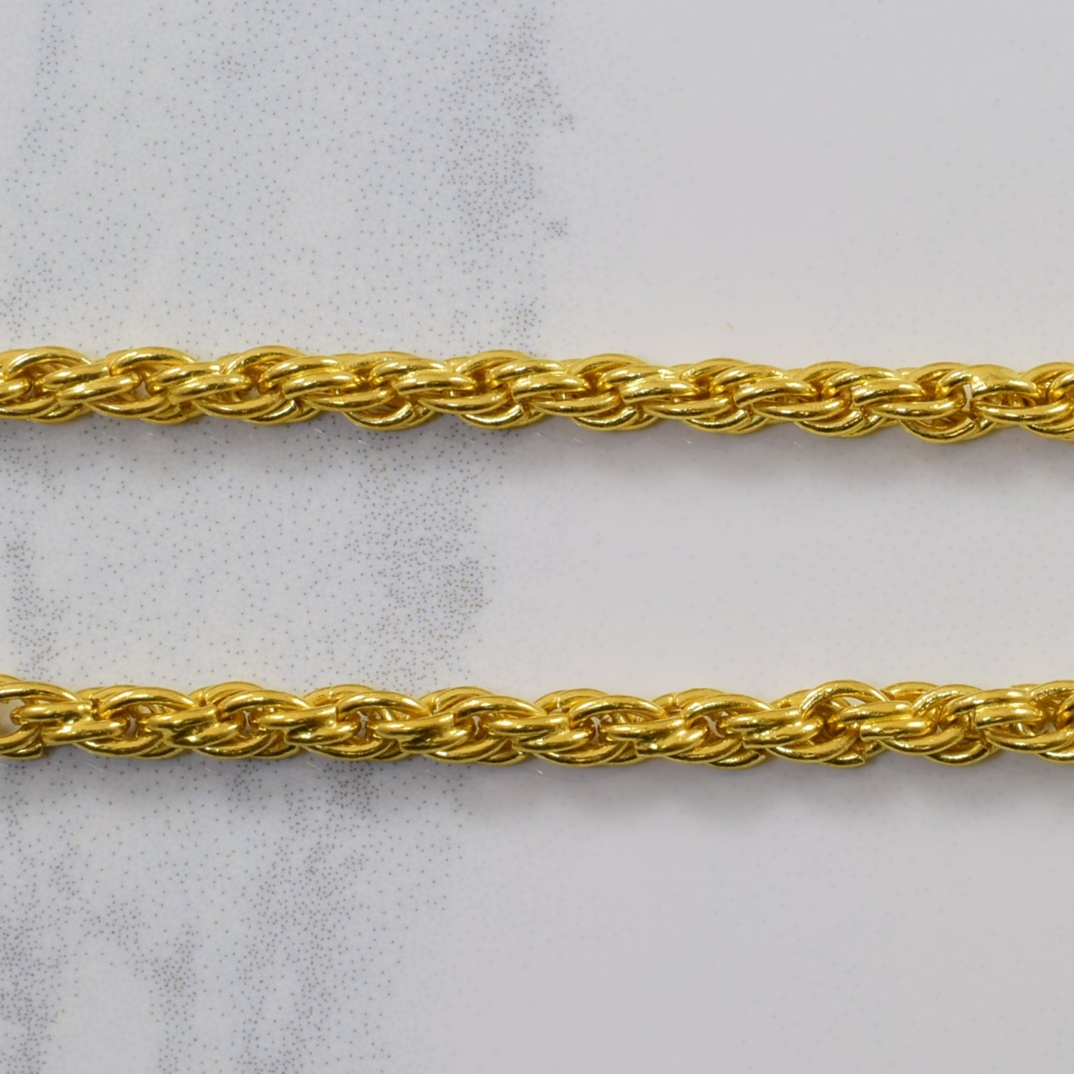 24k Yellow Gold French Rope Chain | 26" |