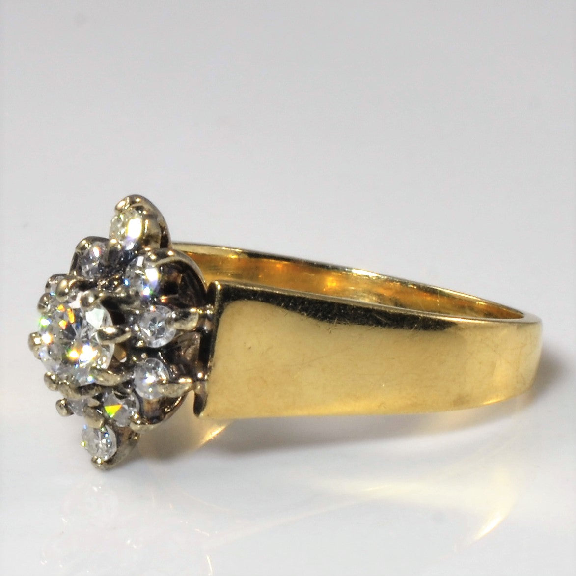 Cluster Diamond Ring | 0.35ctw | SZ 4 |