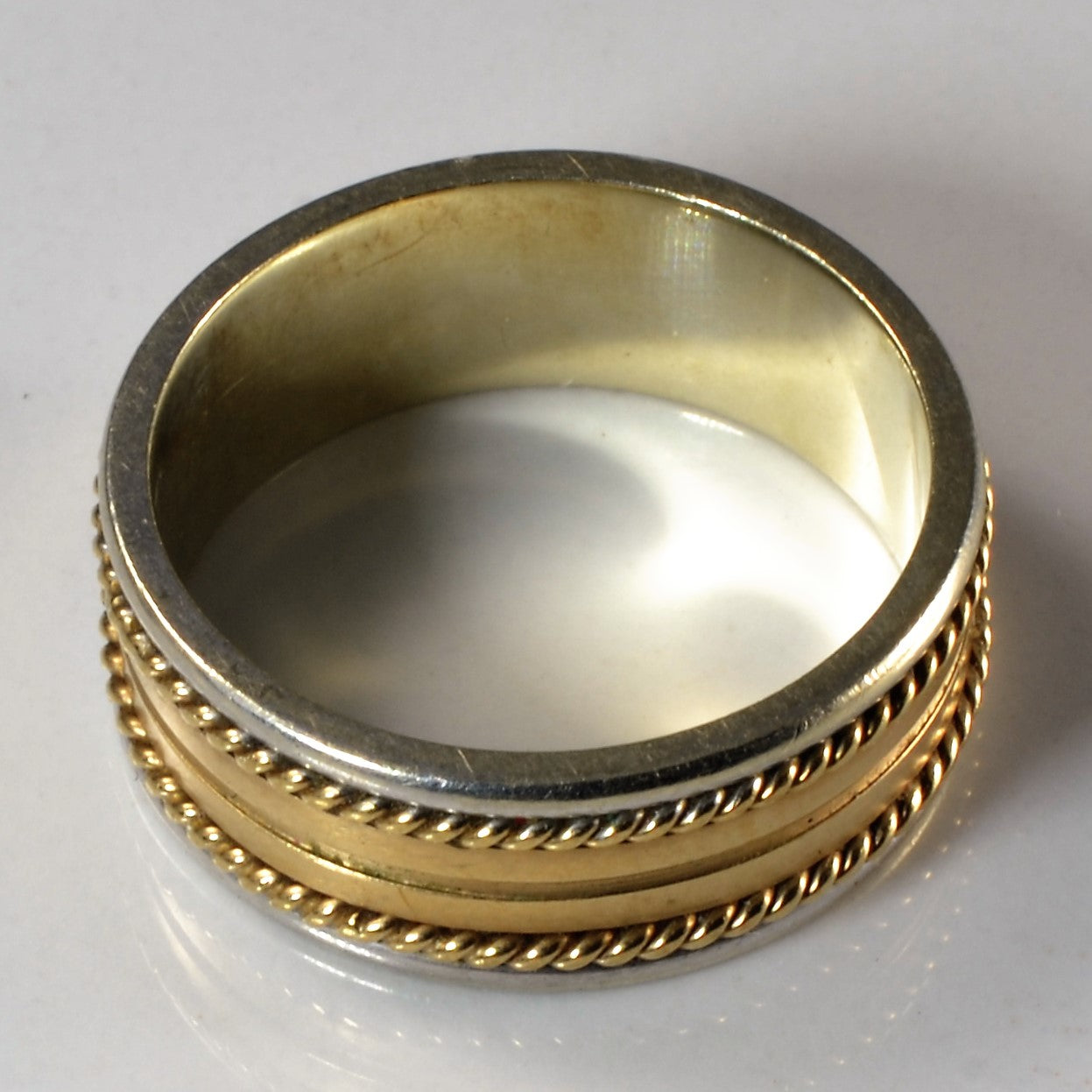 Detailed Two Tone Band | SZ 7.75 |