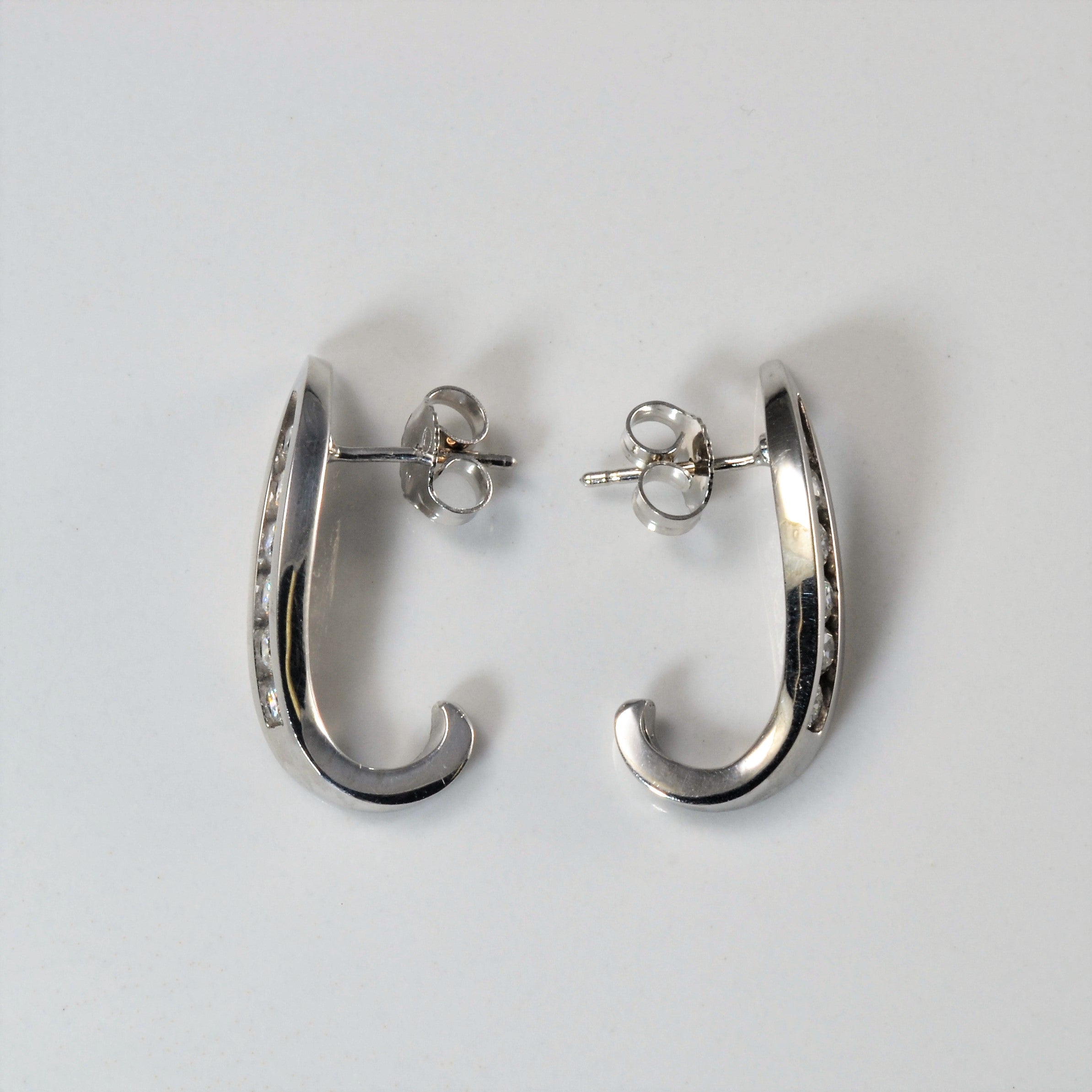 Diamond Wave Stud Earrings | 0.58ctw |