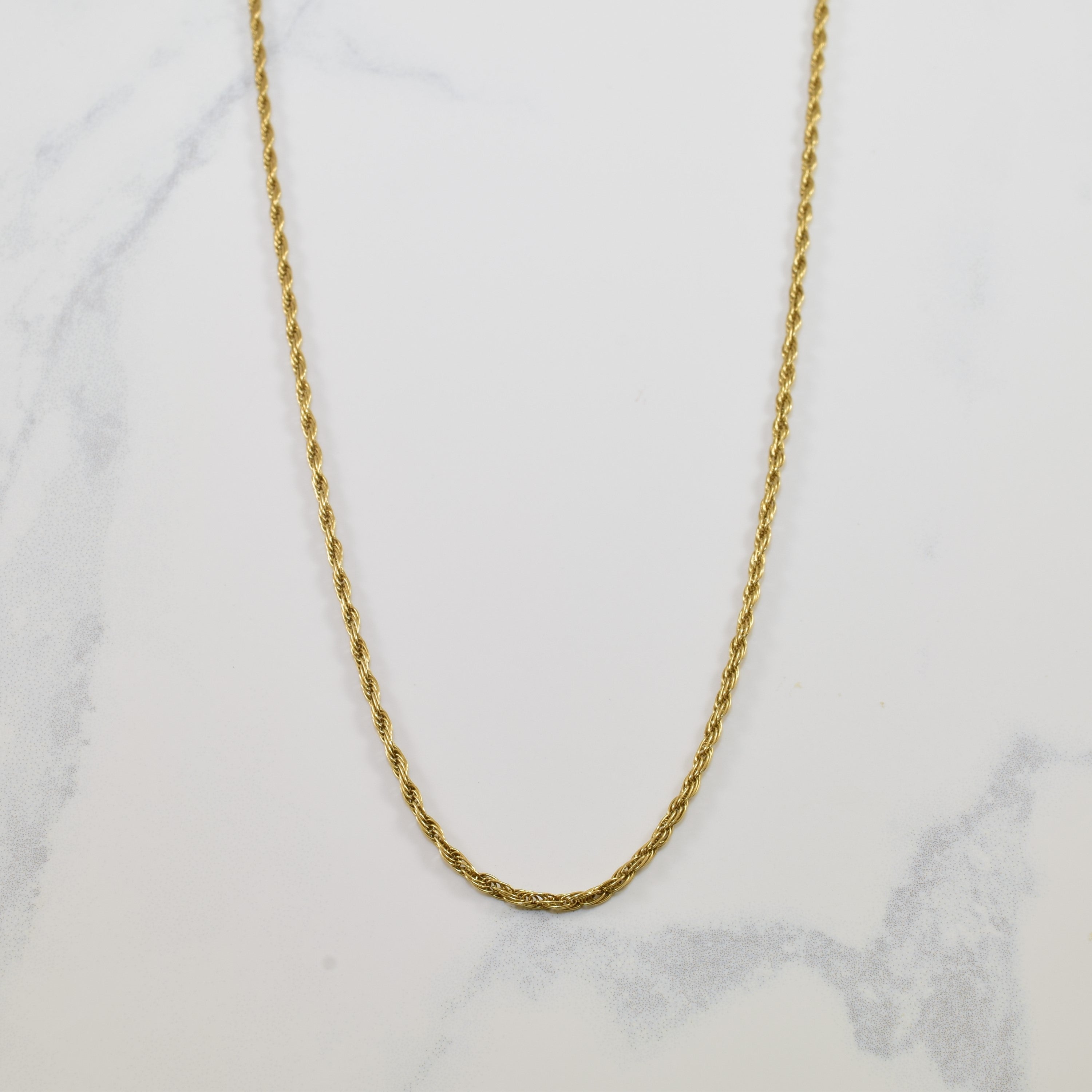 10k Yellow Gold Prince Of Wales Chain | 32" |