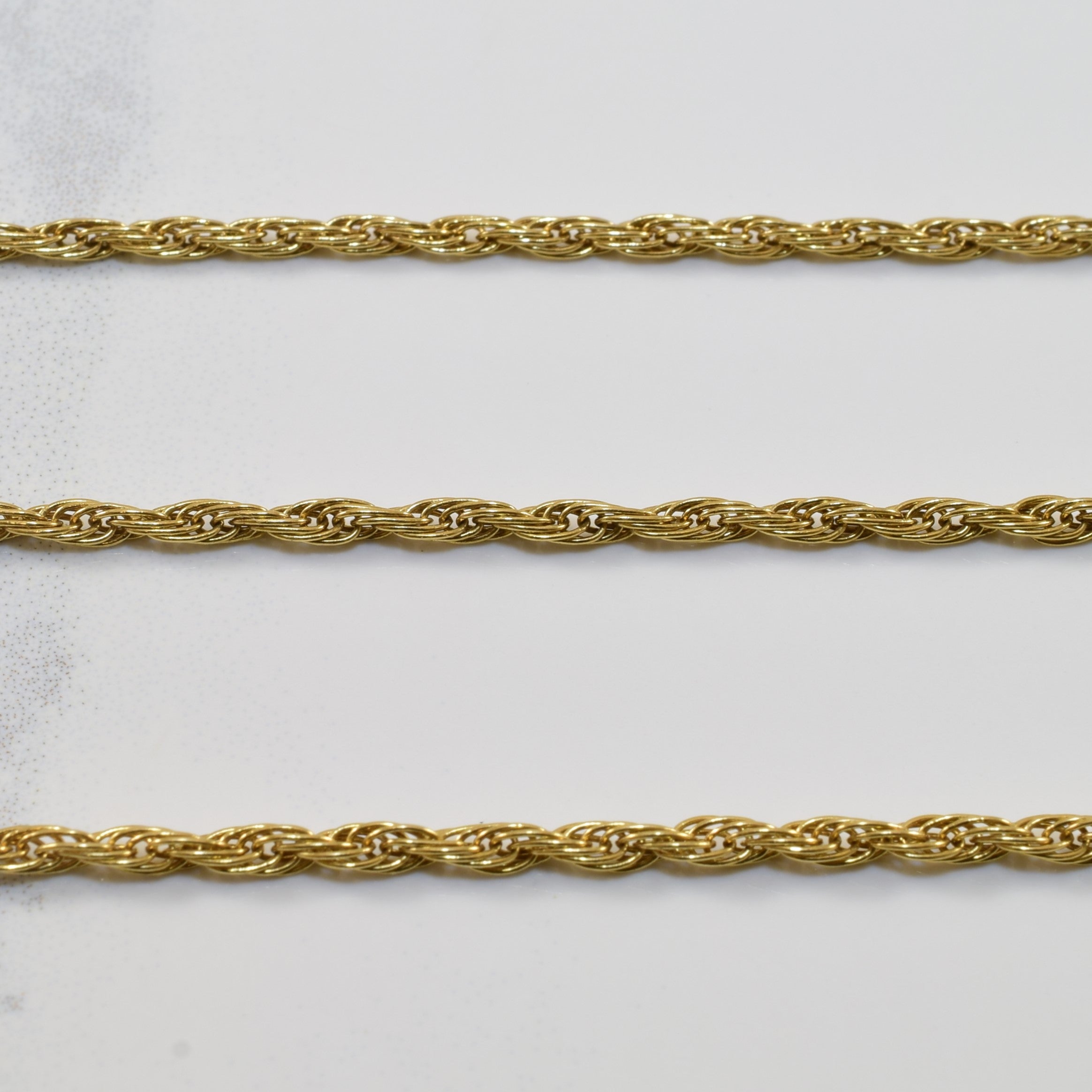 10k Yellow Gold Prince Of Wales Chain | 32" |