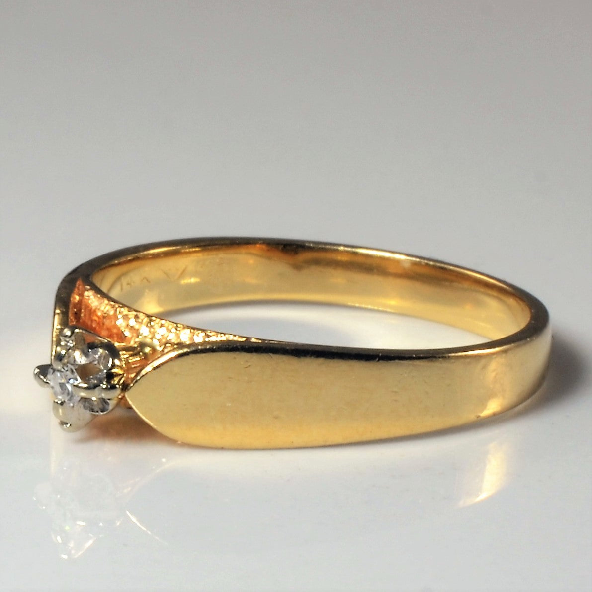 Solitaire Diamond Ring | 0.02ct | SZ 6.25 |