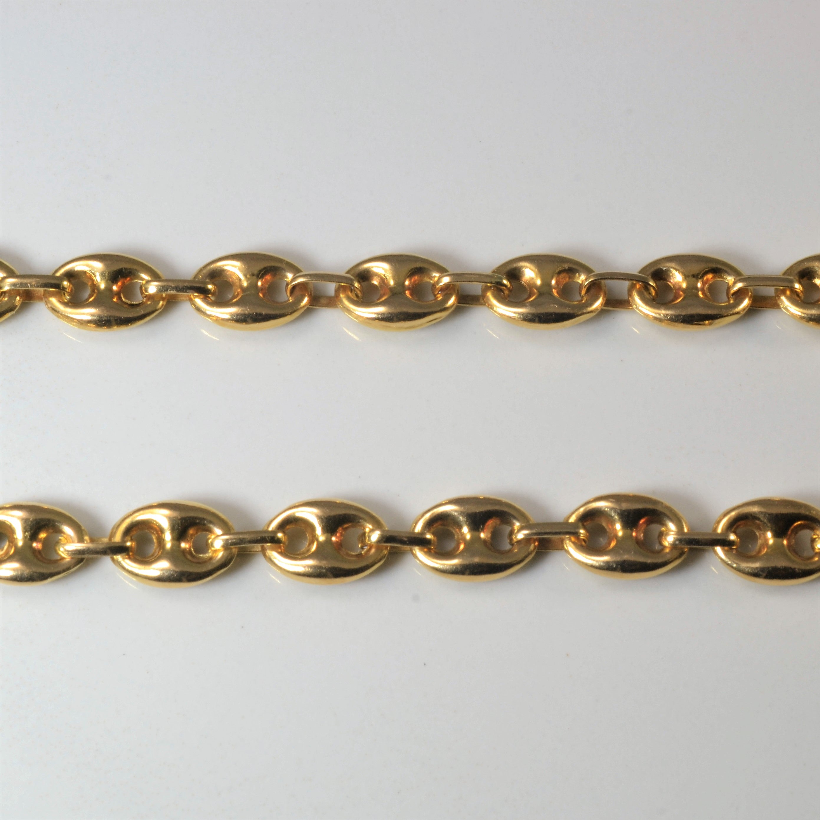 14k Yellow Gold Gucci Link Chain | 22" |