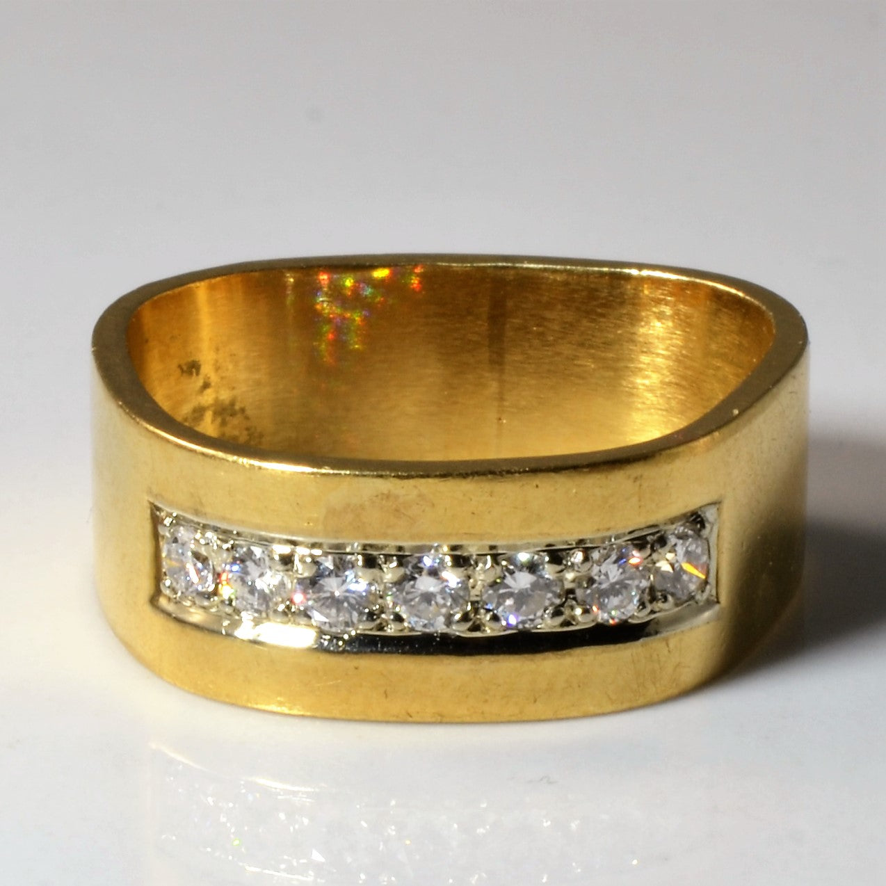 Diamond Wide Band | 0.30ctw | SZ 6.5 |