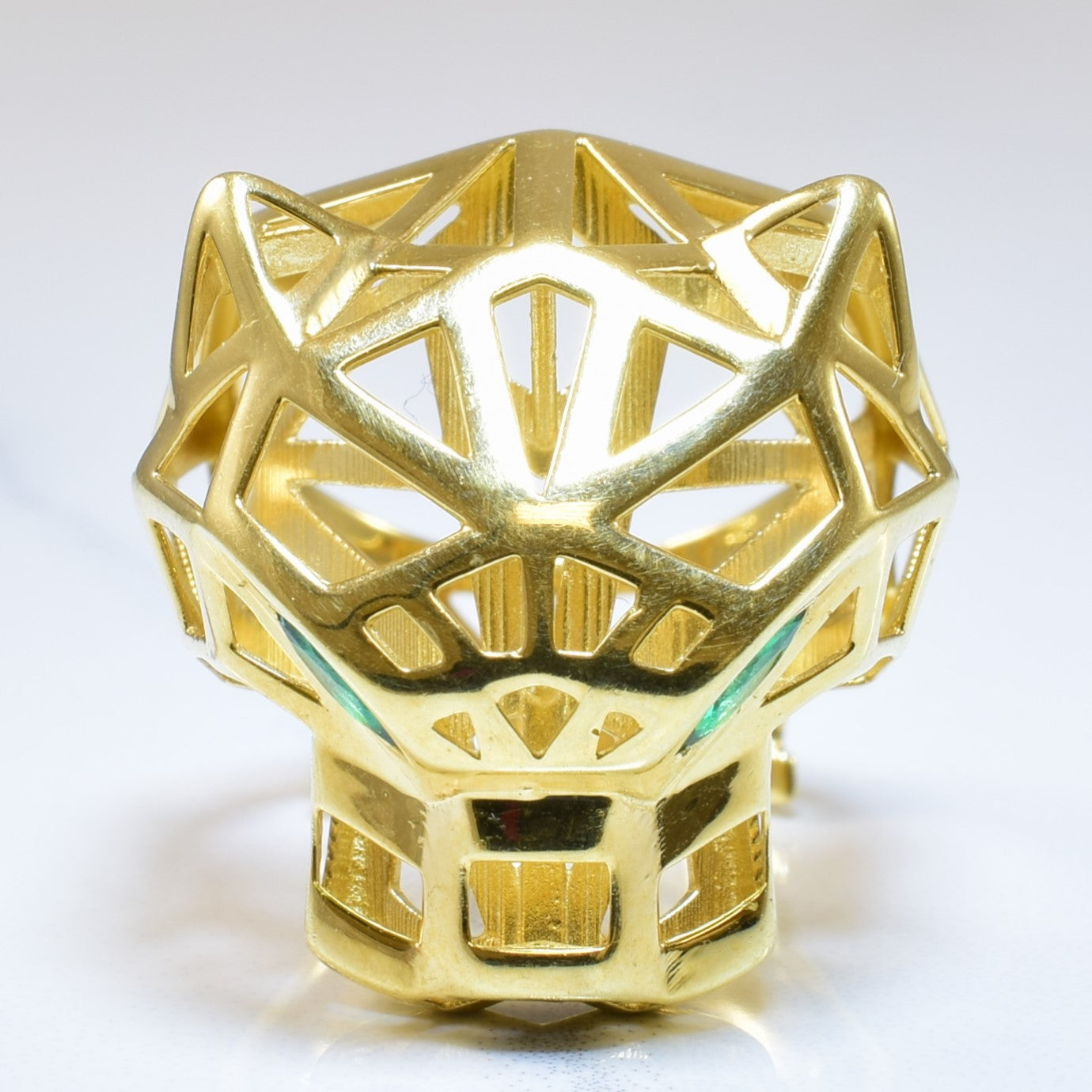 Panther Emerald Ring | 0.14ctw | SZ 6 |