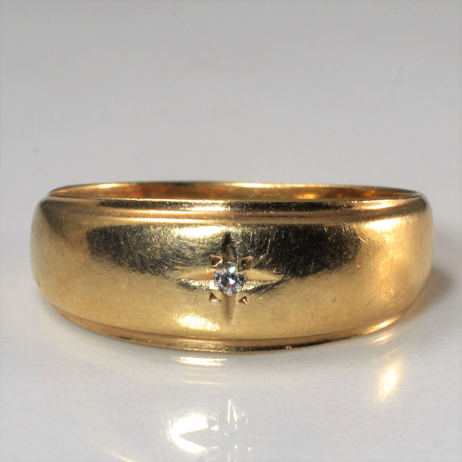 Starburst Diamond Band | 0.03ct | SZ 12.5 |