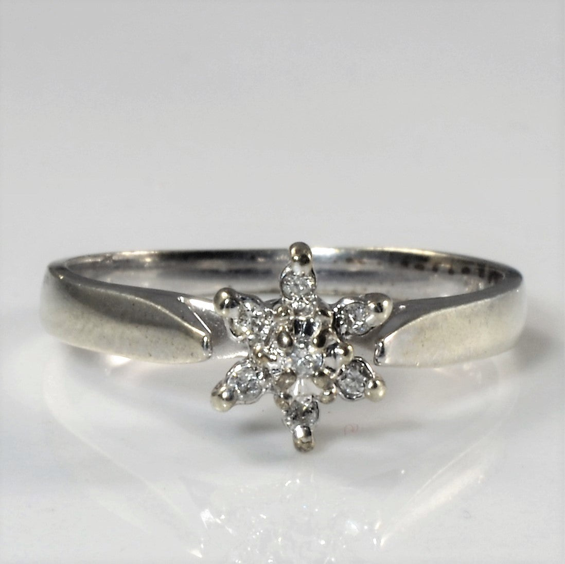 Cluster Diamond Ring | 0.07ctw | SZ 6.25 |