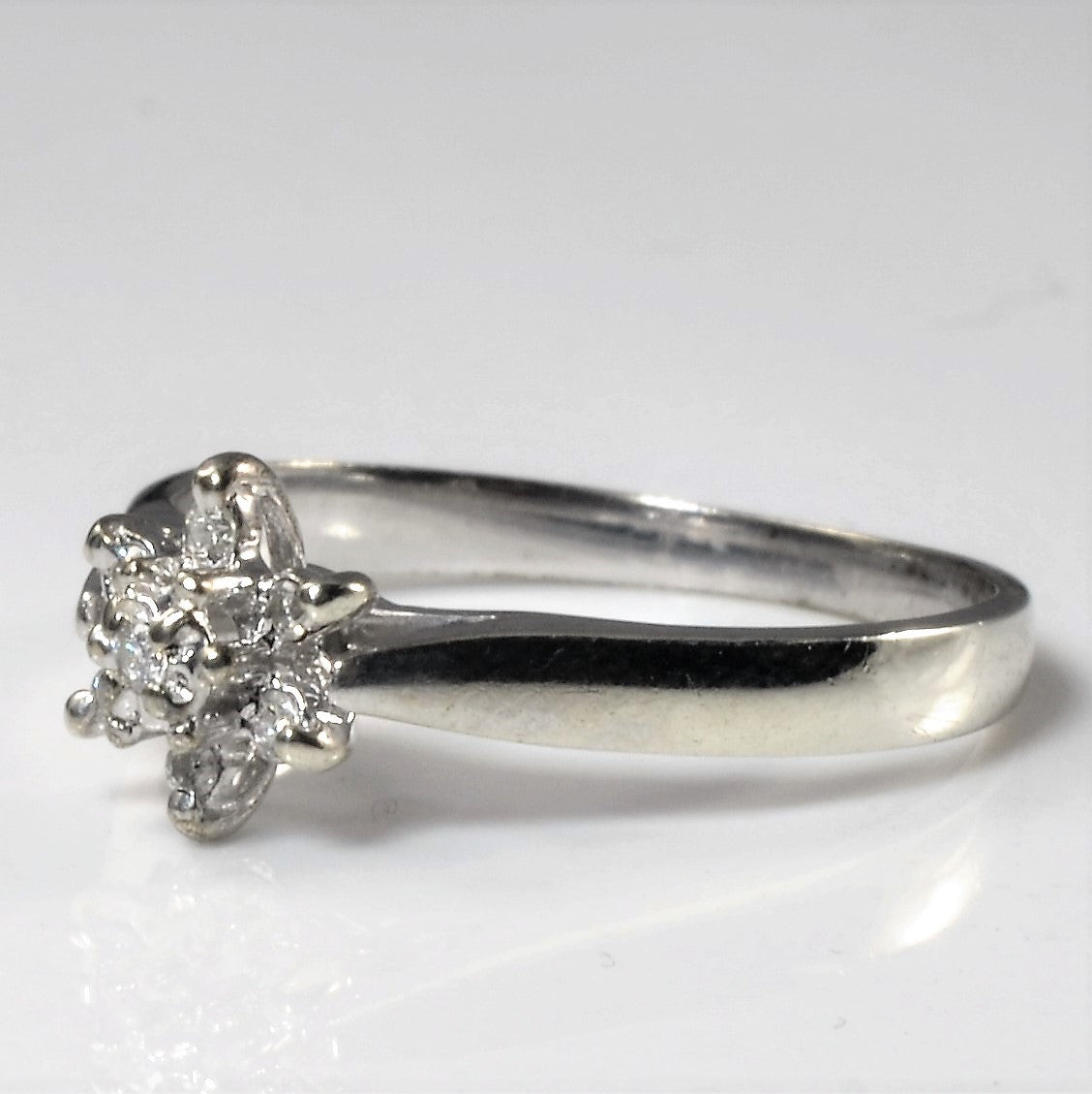 Cluster Diamond Ring | 0.07ctw | SZ 6.25 |