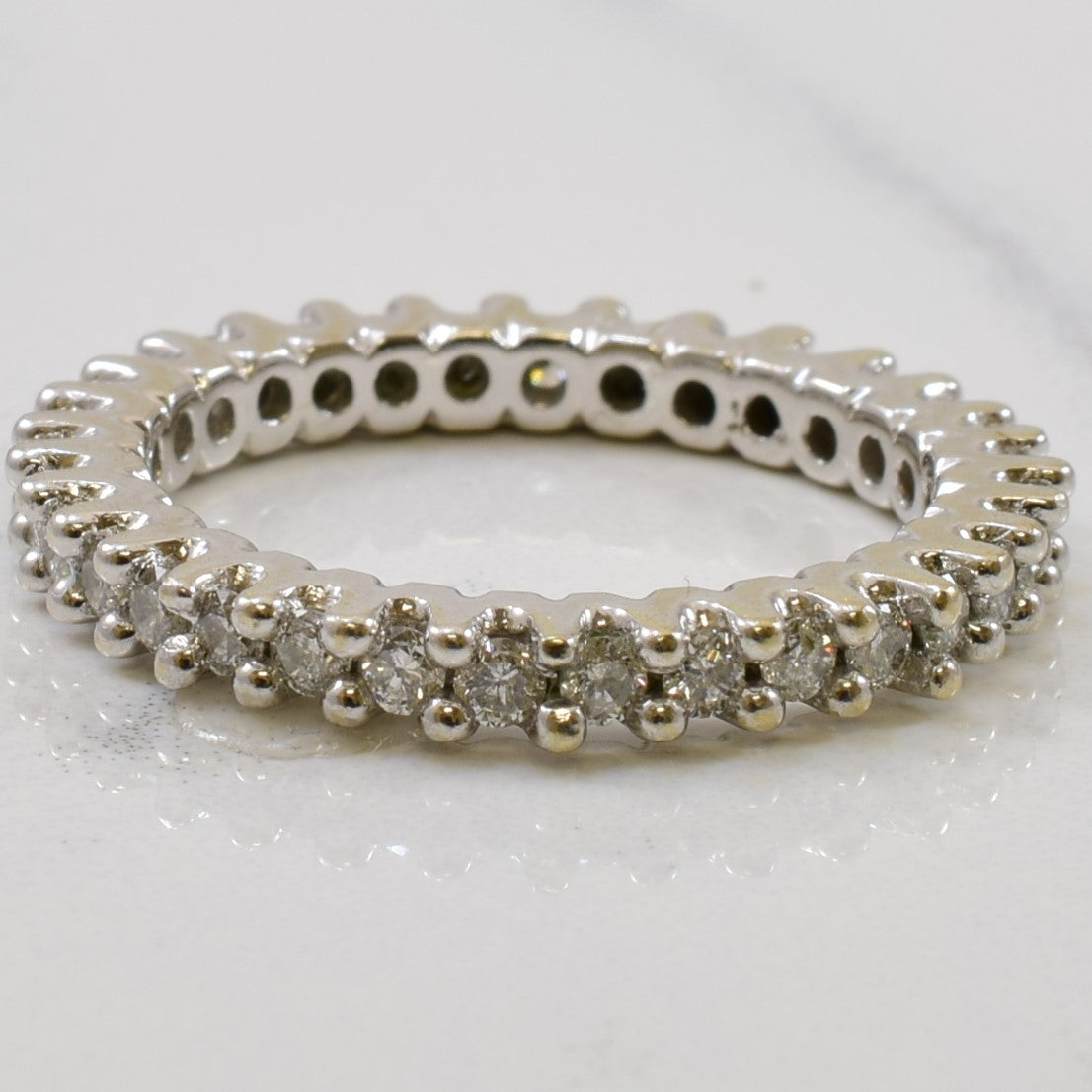 Diamond Eternity Ring | 0.64ctw | SZ 6.25 |
