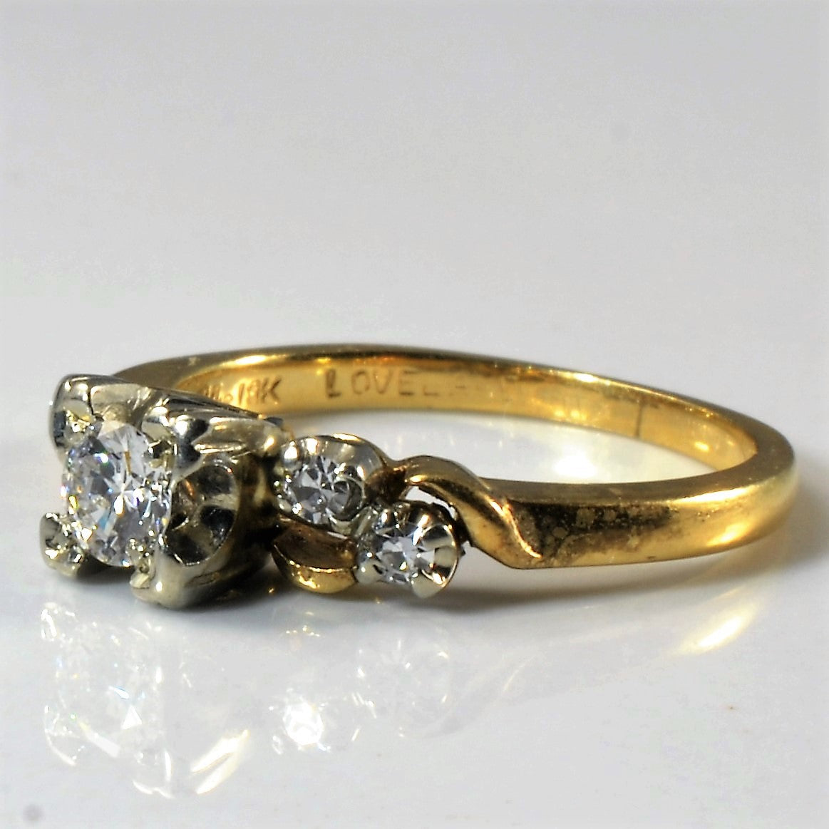 Multi Diamond Engagement Ring | 0.24ctw | SZ 5 |