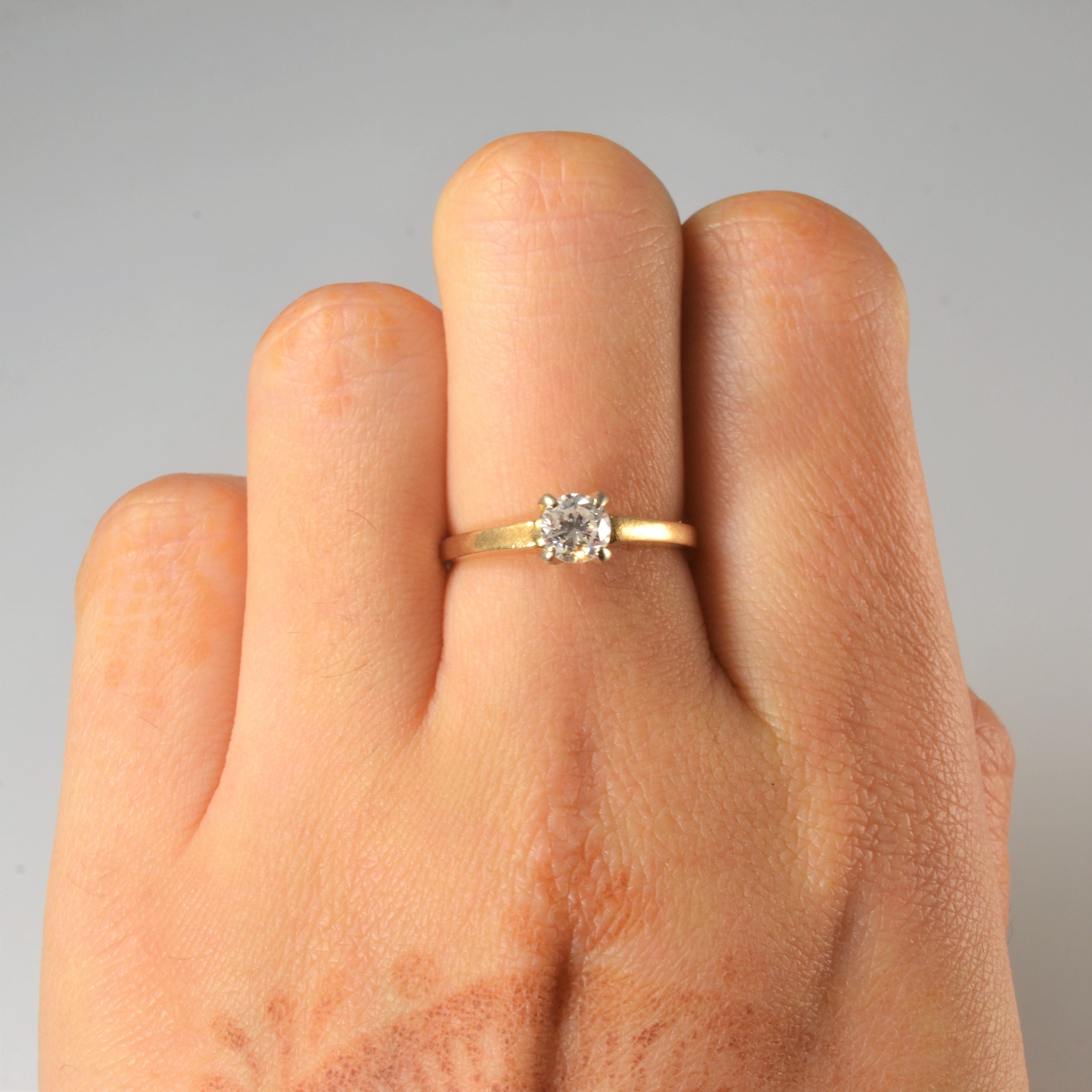 Solitaire Diamond Ring | 0.44ct | SZ 6 |