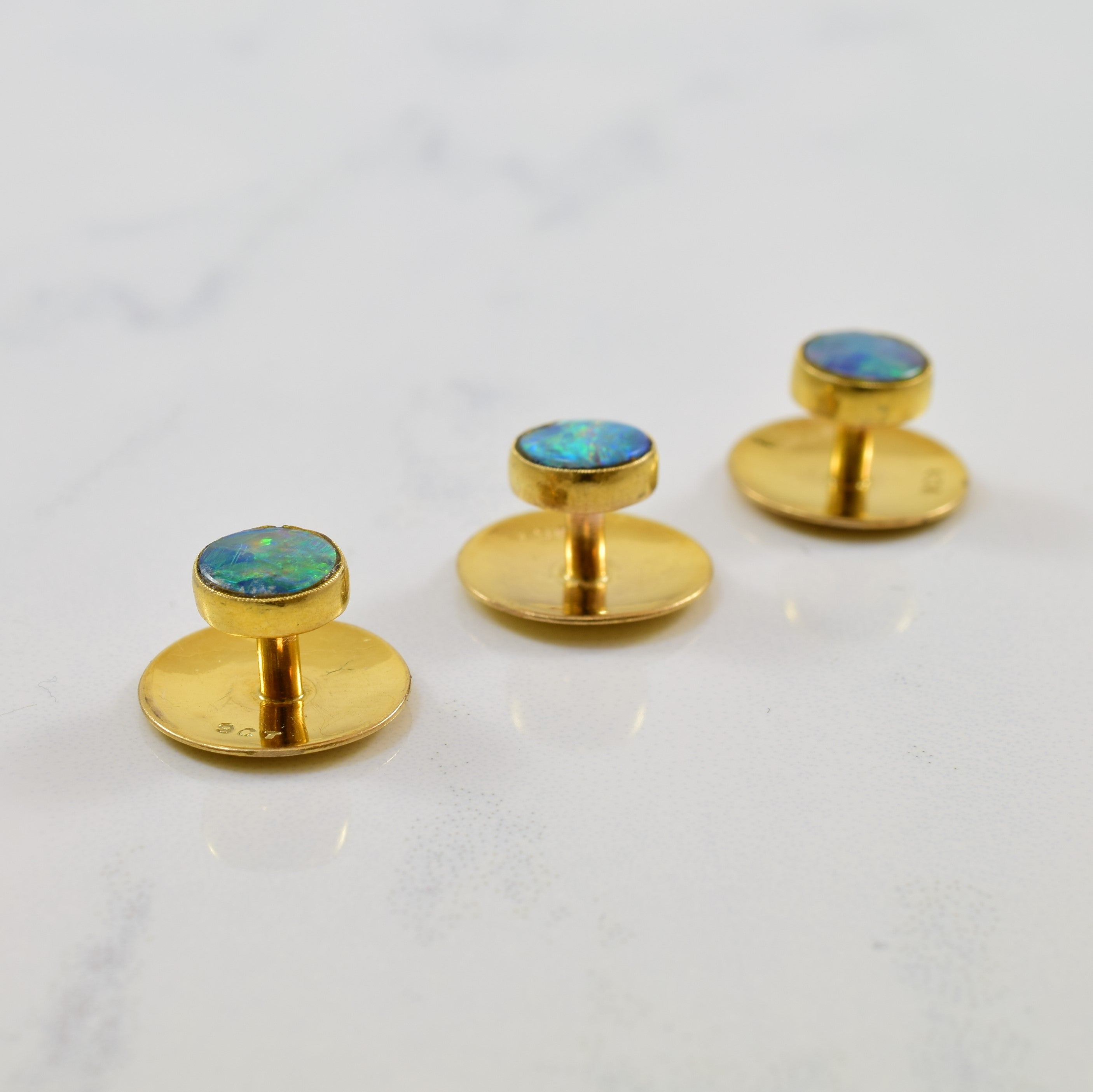 Boutons de manchette en opale | 0,75 ct |