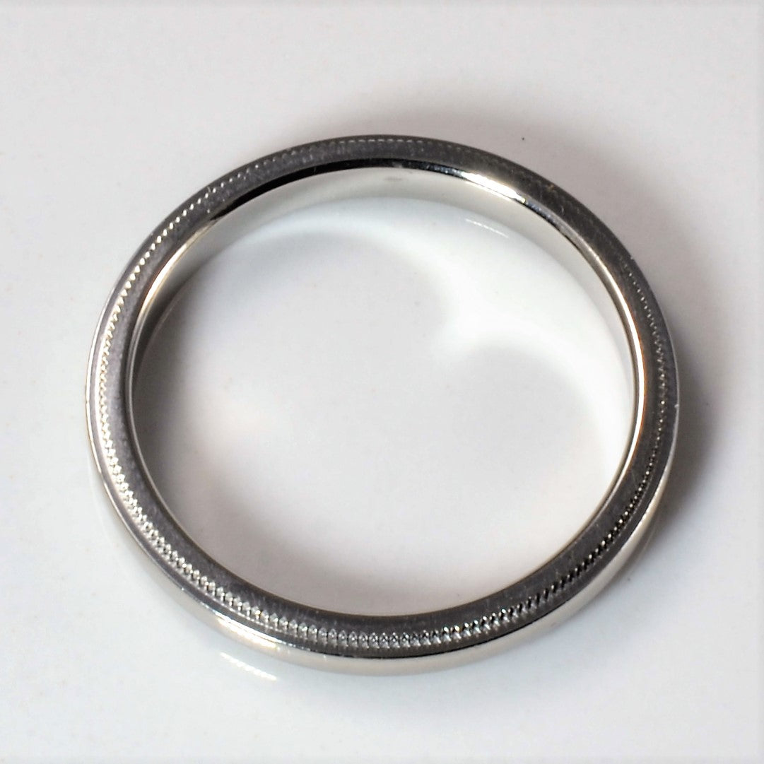 Tiffany & Co.' Tiffany Together, Milgrain Platinum Ring