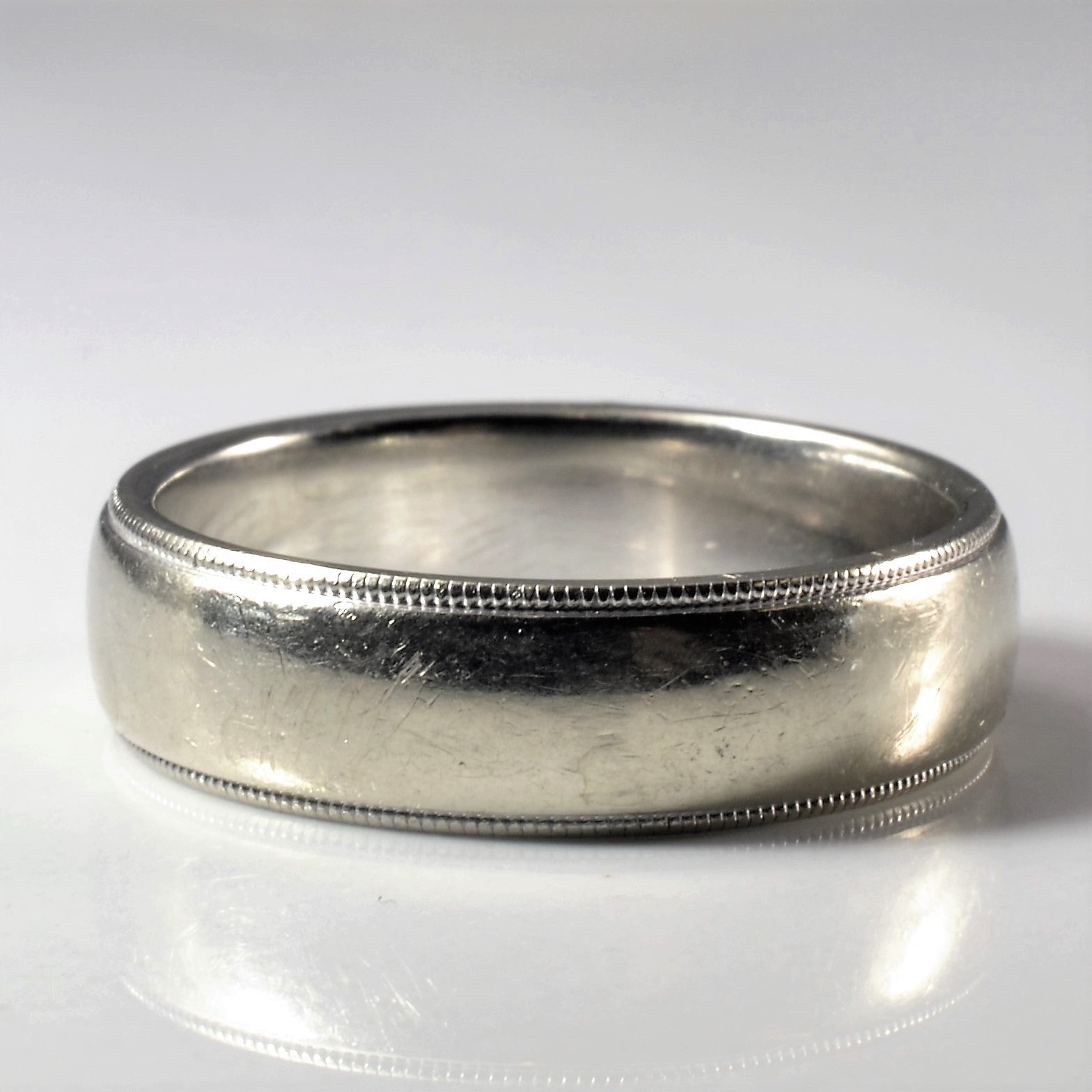 Bague Birks en or uni avec détail Milgrain | Taille 9,75 |
