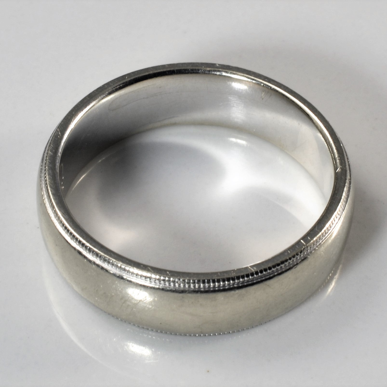 Bague Birks en or uni avec détail Milgrain | Taille 9,75 |