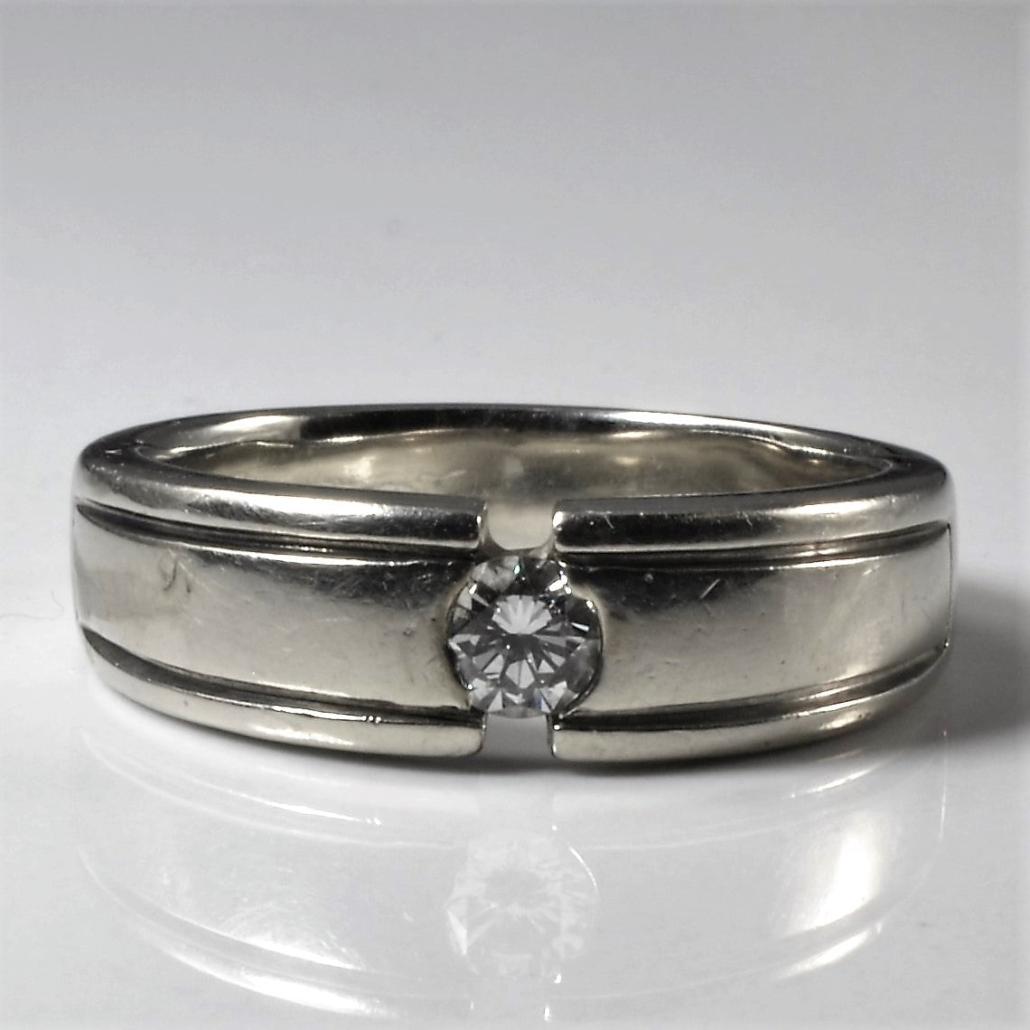 Tension Set Diamond Band | 0.23ct | SZ 7.75 |