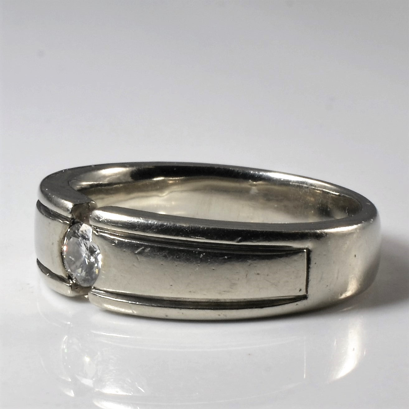 Tension Set Diamond Band | 0.23ct | SZ 7.75 |