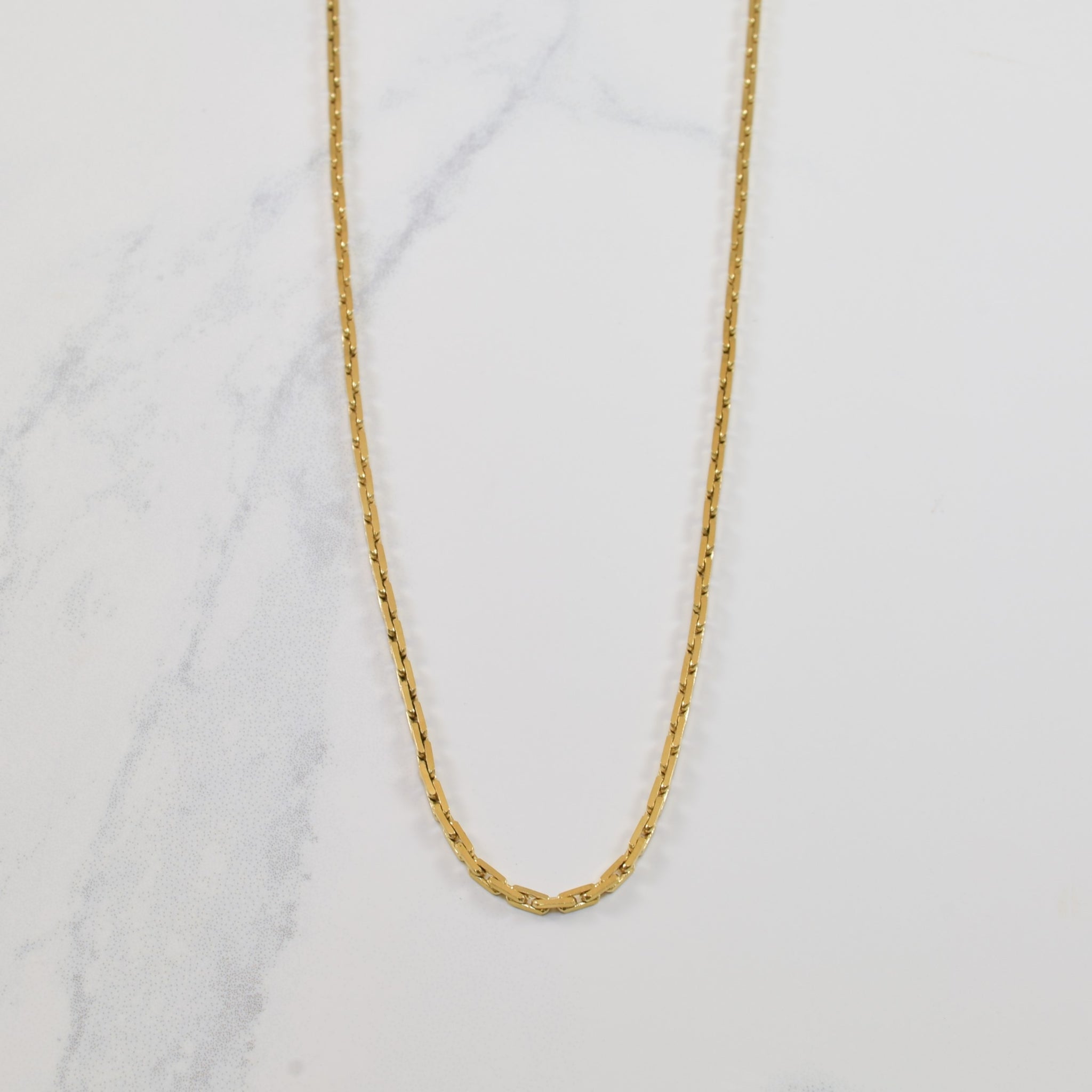 Extendable Cable Chain in 14k Yellow Gold (1.30 mm) main image 0