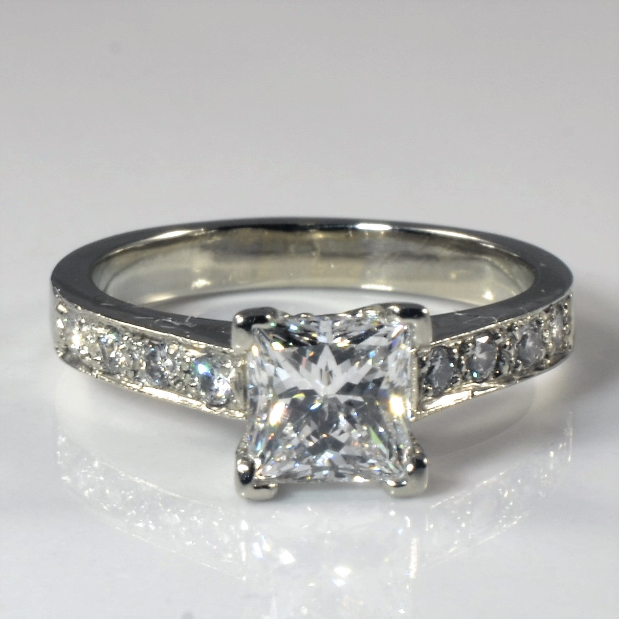 Princess Diamond Engagement Ring | 1.35ctw | SZ 5.25 |