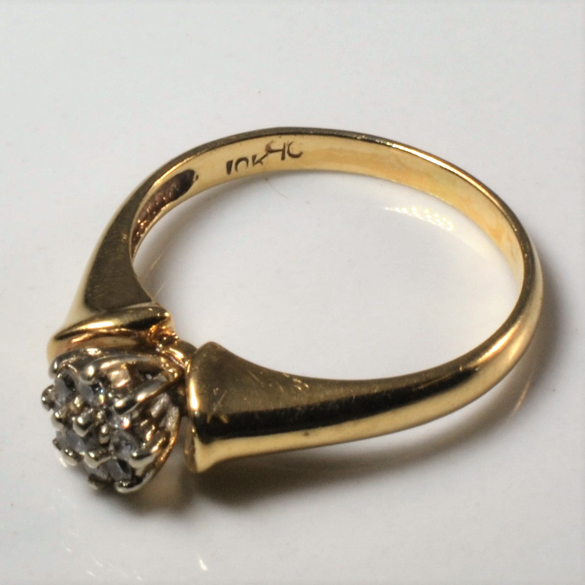 Cluster Set Diamond Ring | 0.10ctw | SZ 5.25 |